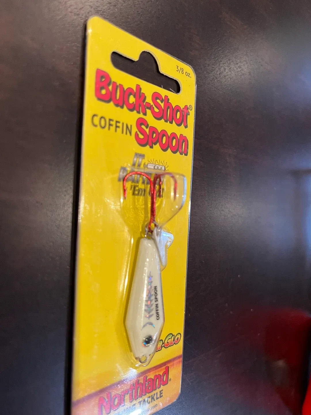 NWT Northland Buck-Shot Coffin Spoon 3/8 oz Fishing Tackle image indicator(3)