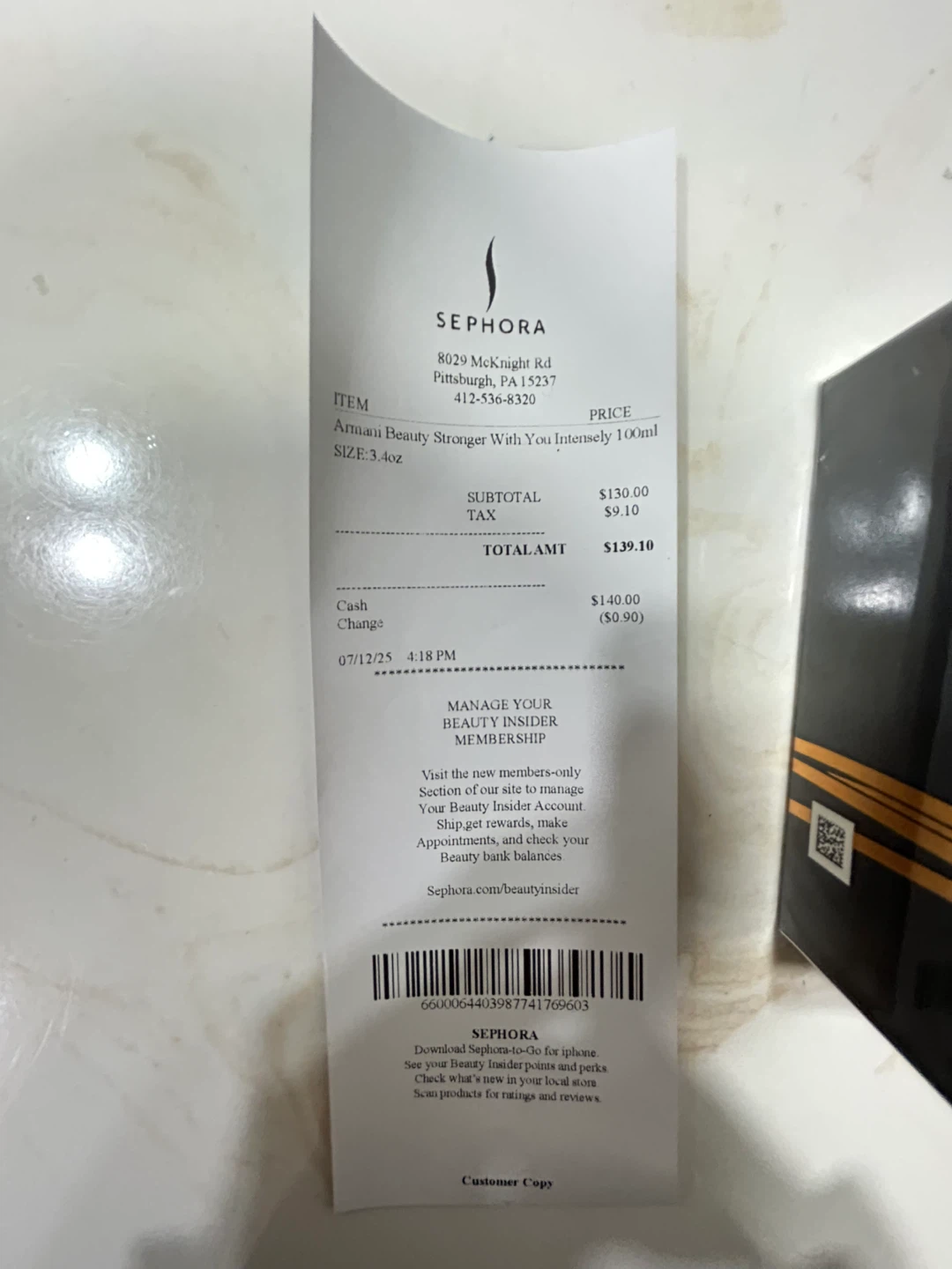 New Armani Beauty Stronger With You Intensely 100ml - photo 5