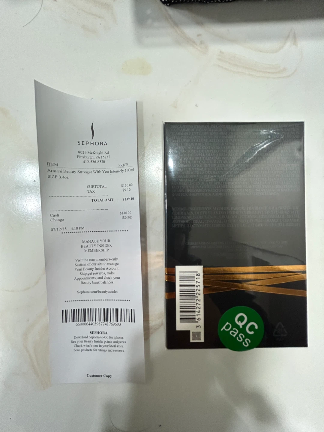 New Armani Beauty Stronger With You Intensely 100ml - photo 3
