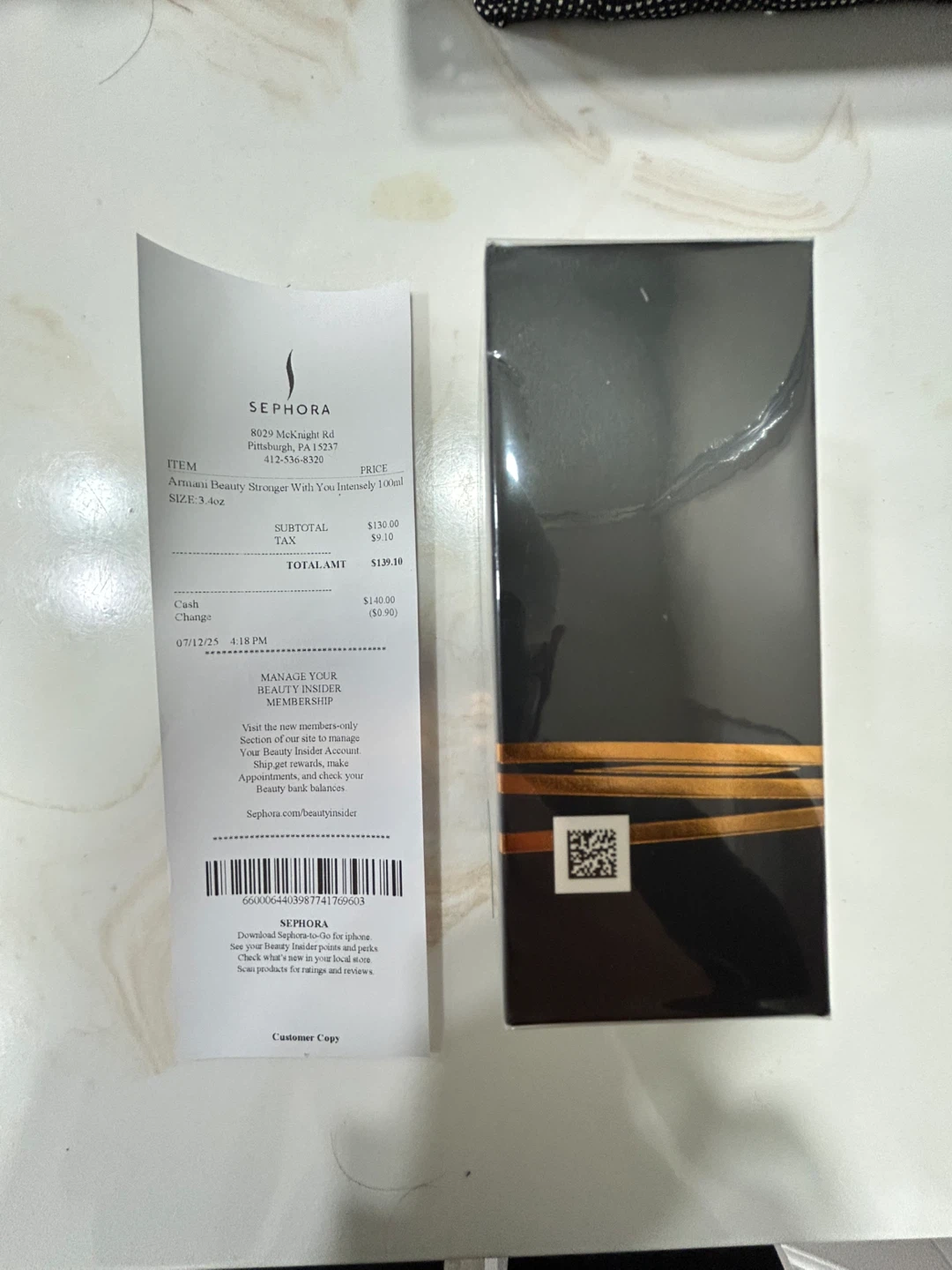 New Armani Beauty Stronger With You Intensely 100ml - photo 4