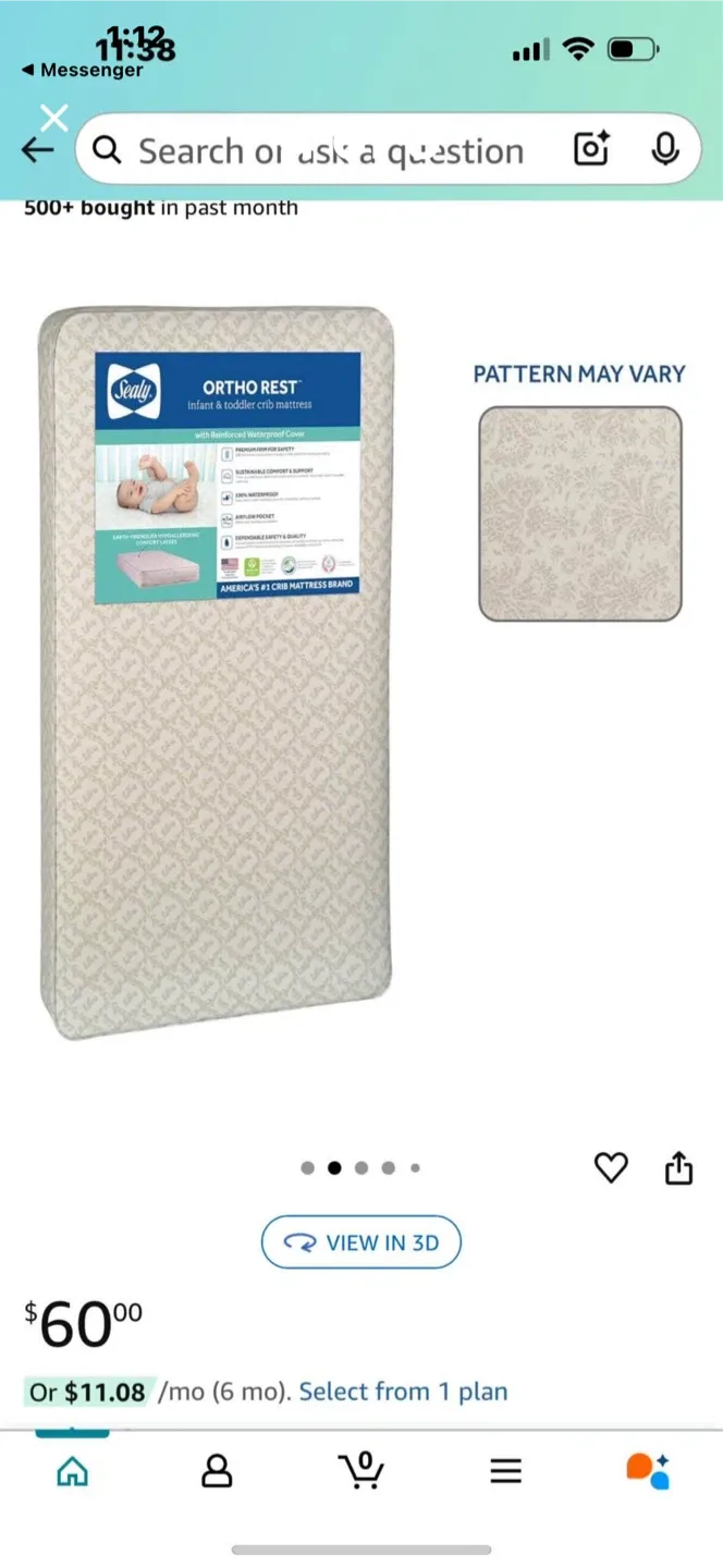 Sealy Baby Ortho Rest Crib Mattress image indicator(2)