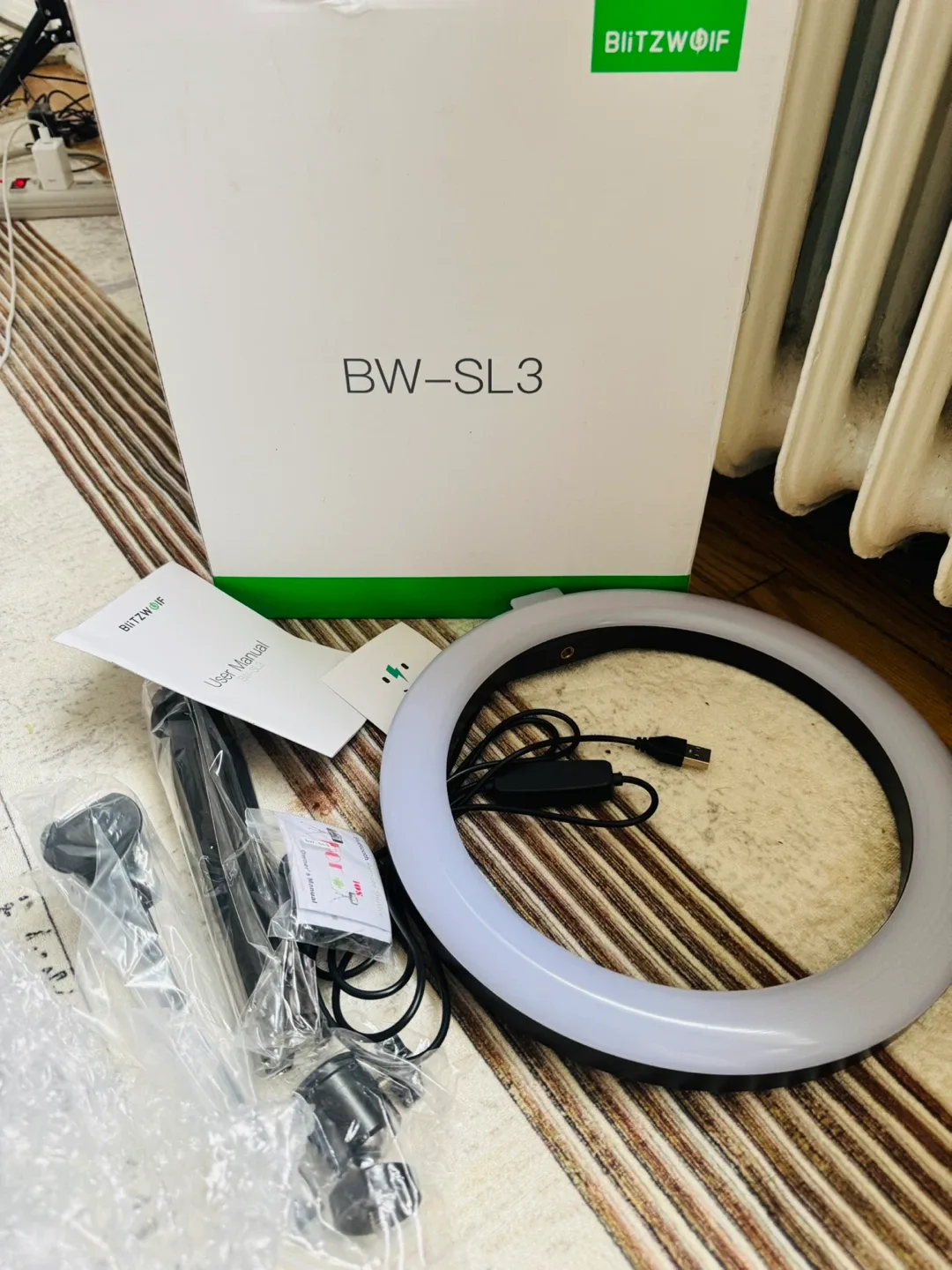 BlitzWolf BW-SL3 Ring Light with Box thumbnail