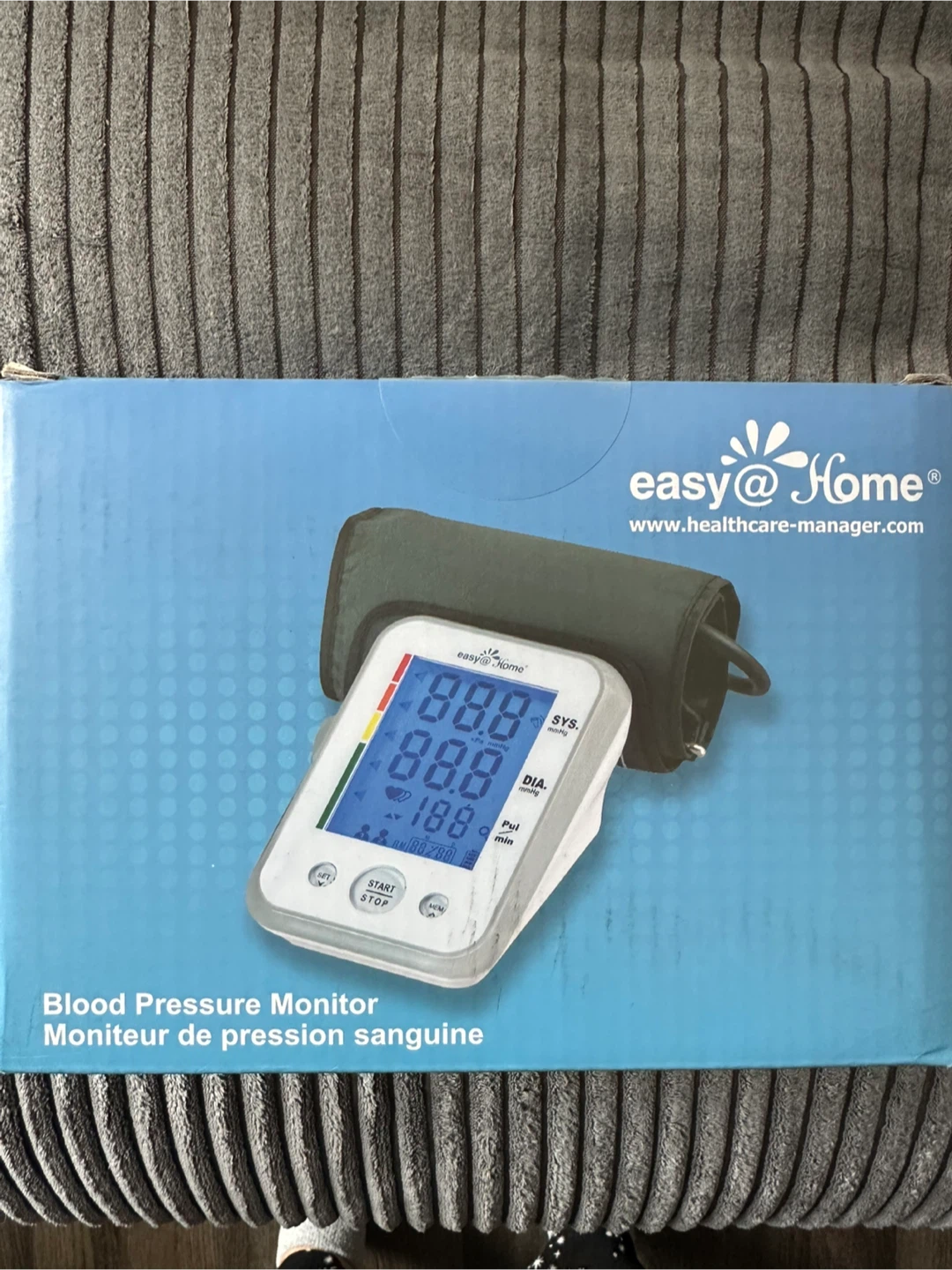 Easy@Home Blood Pressure Monitor