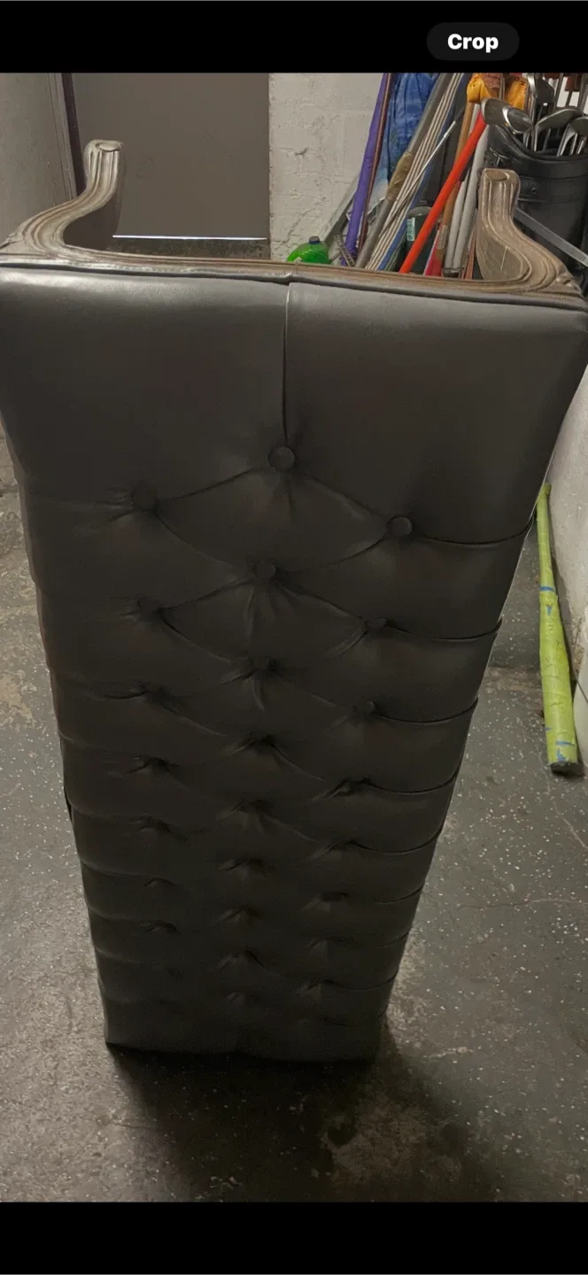 Kmax Entryway Bench Tufted Shoe Rack - Gray image indicator(8)