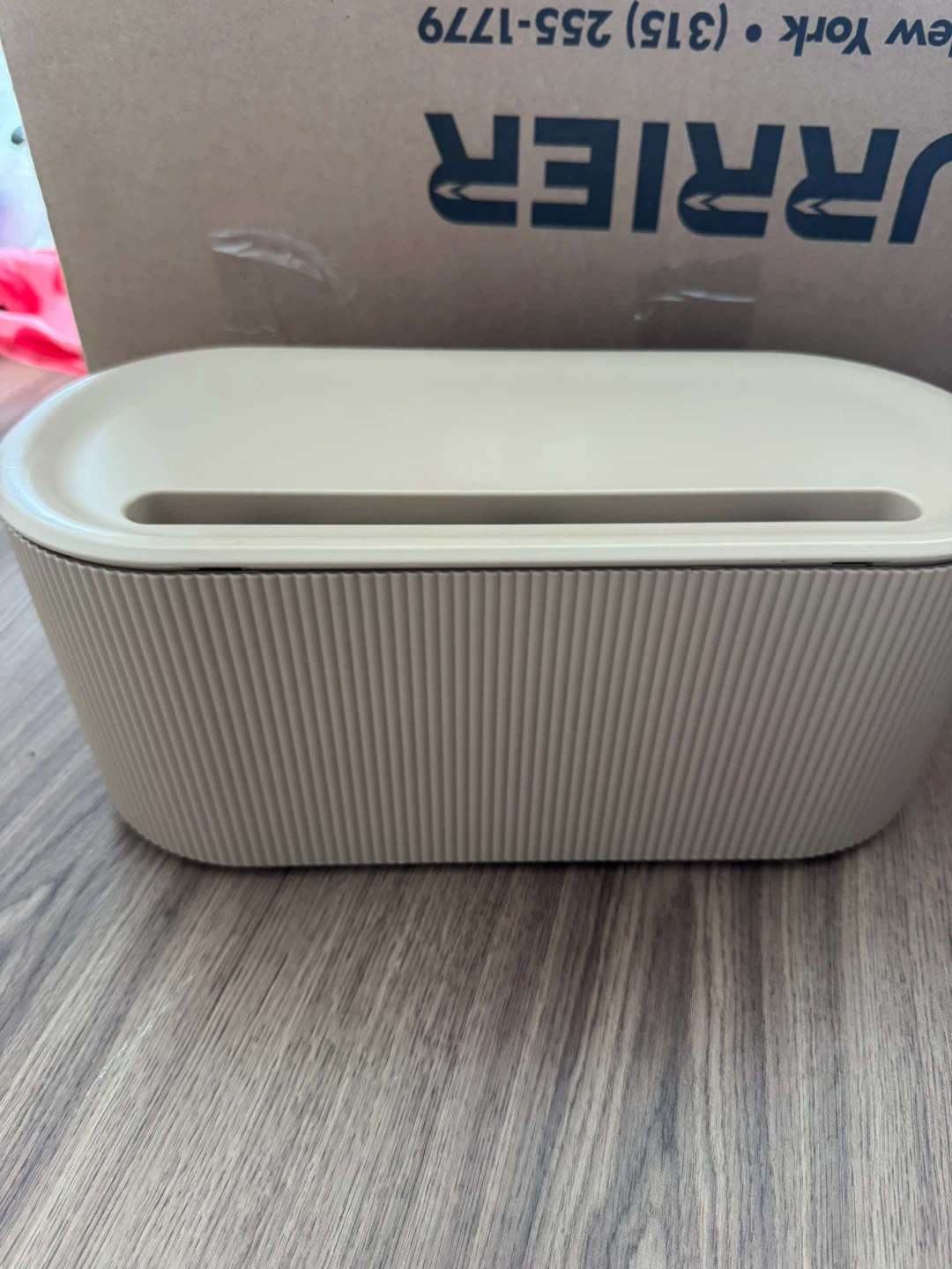 Beige Cable Management Box - photo 2