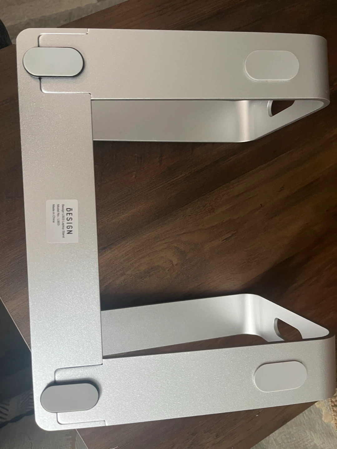 Adjustable Laptop Stand - Silver