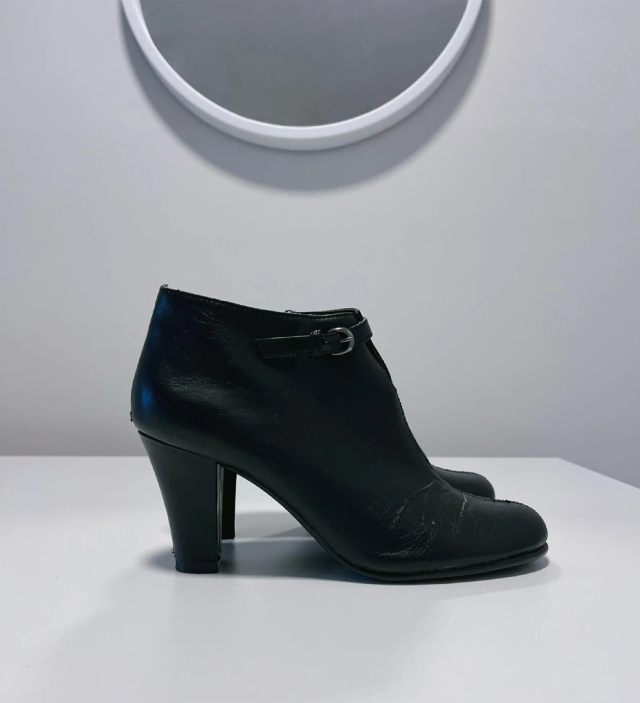 Women’s Black Ankle Boots-Size 6.5