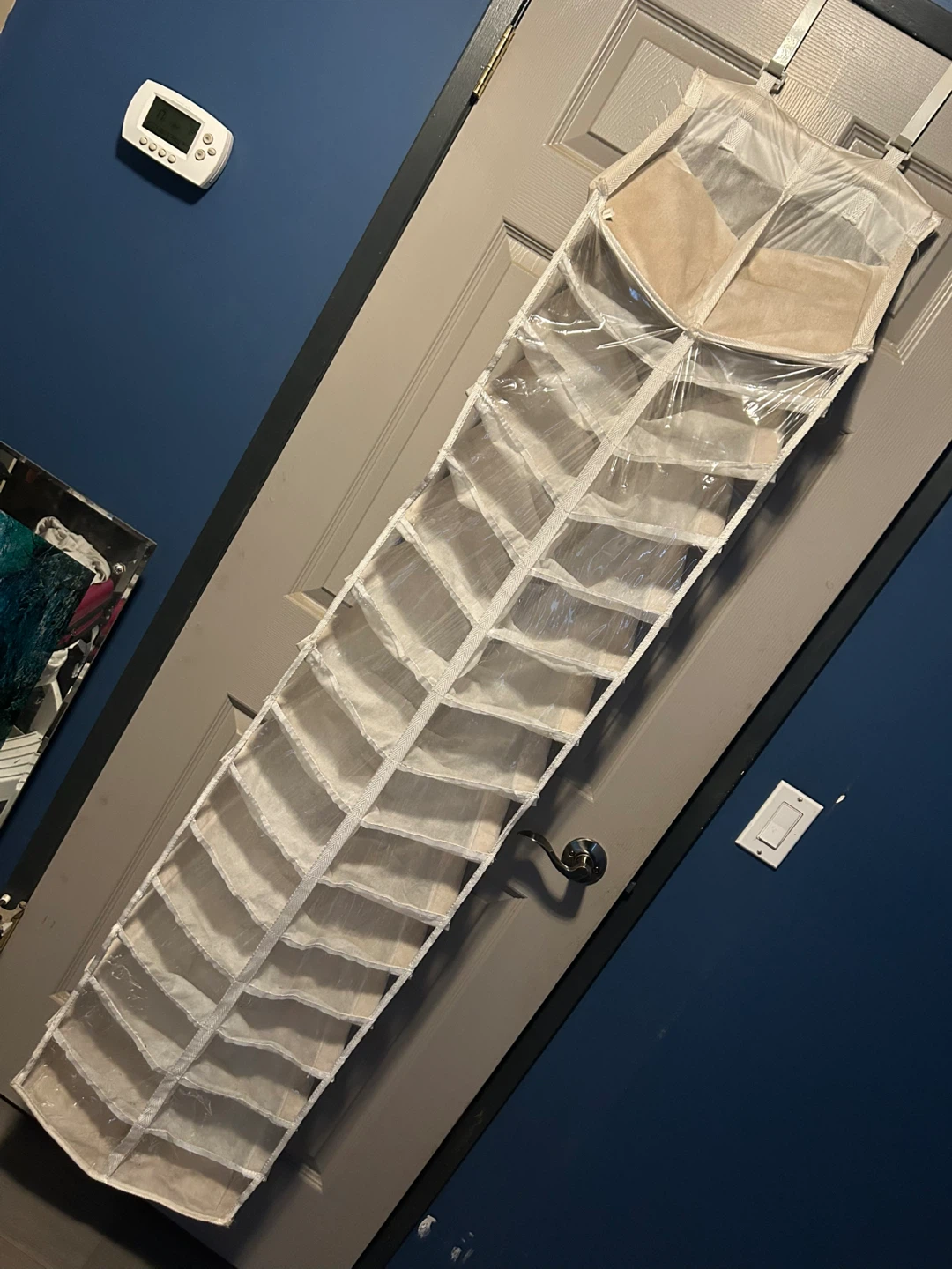 Over the Door Hanging Shoe Organizer