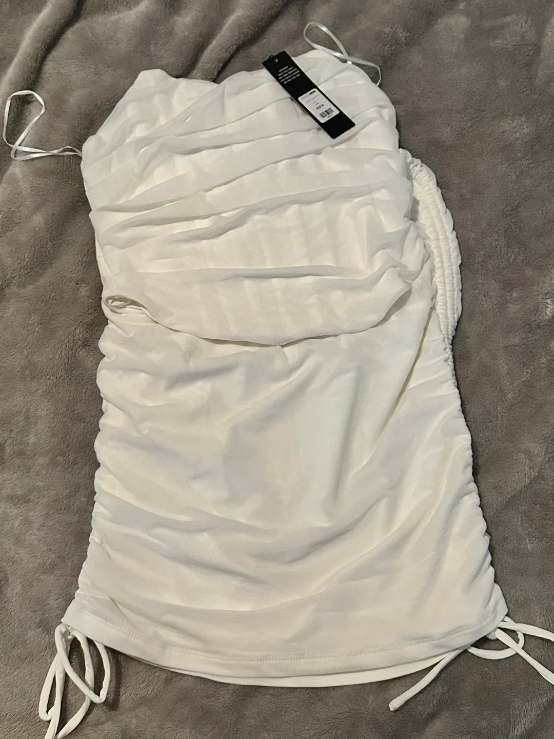 Bombshell Ruched Mini Skirt Set image indicator(4)