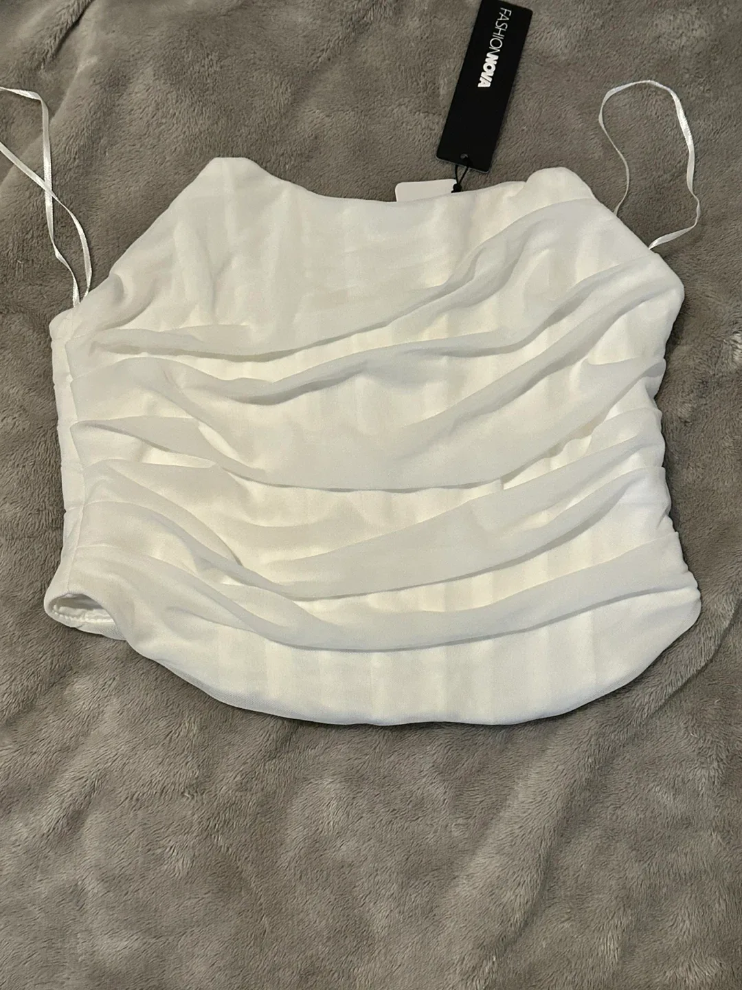 Bombshell Ruched Mini Skirt Set image indicator(6)