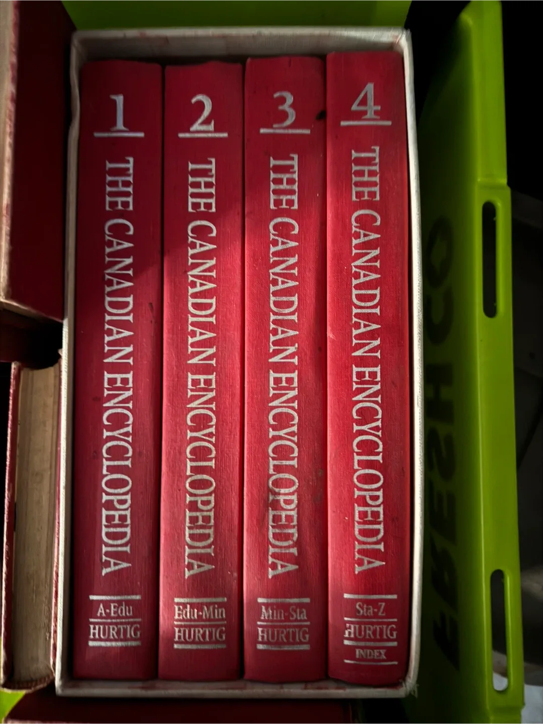 The Canadian Encyclopedia - Volumes 1-4