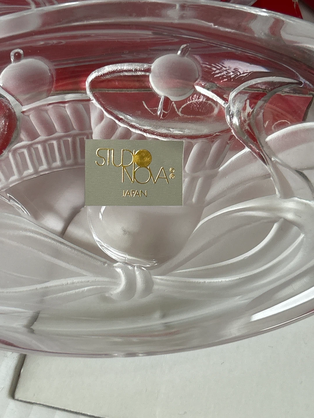 2 - Studio Nova Seasons Bells Oval Candy Dish - Brand New - photo 3