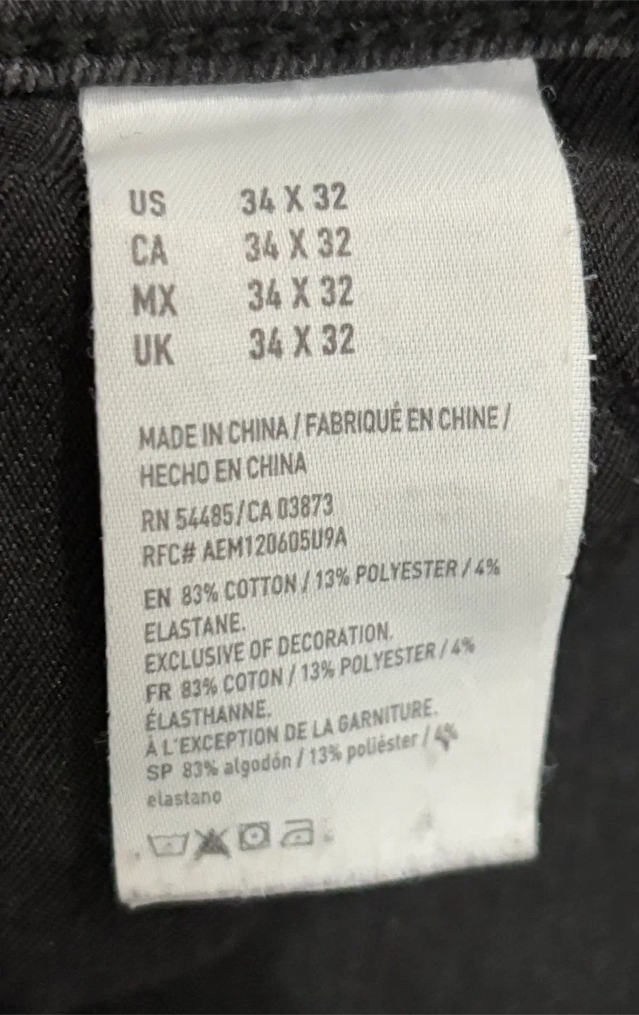 American Eagle Outfitters Jeans - Size 34x32 image indicator(2)