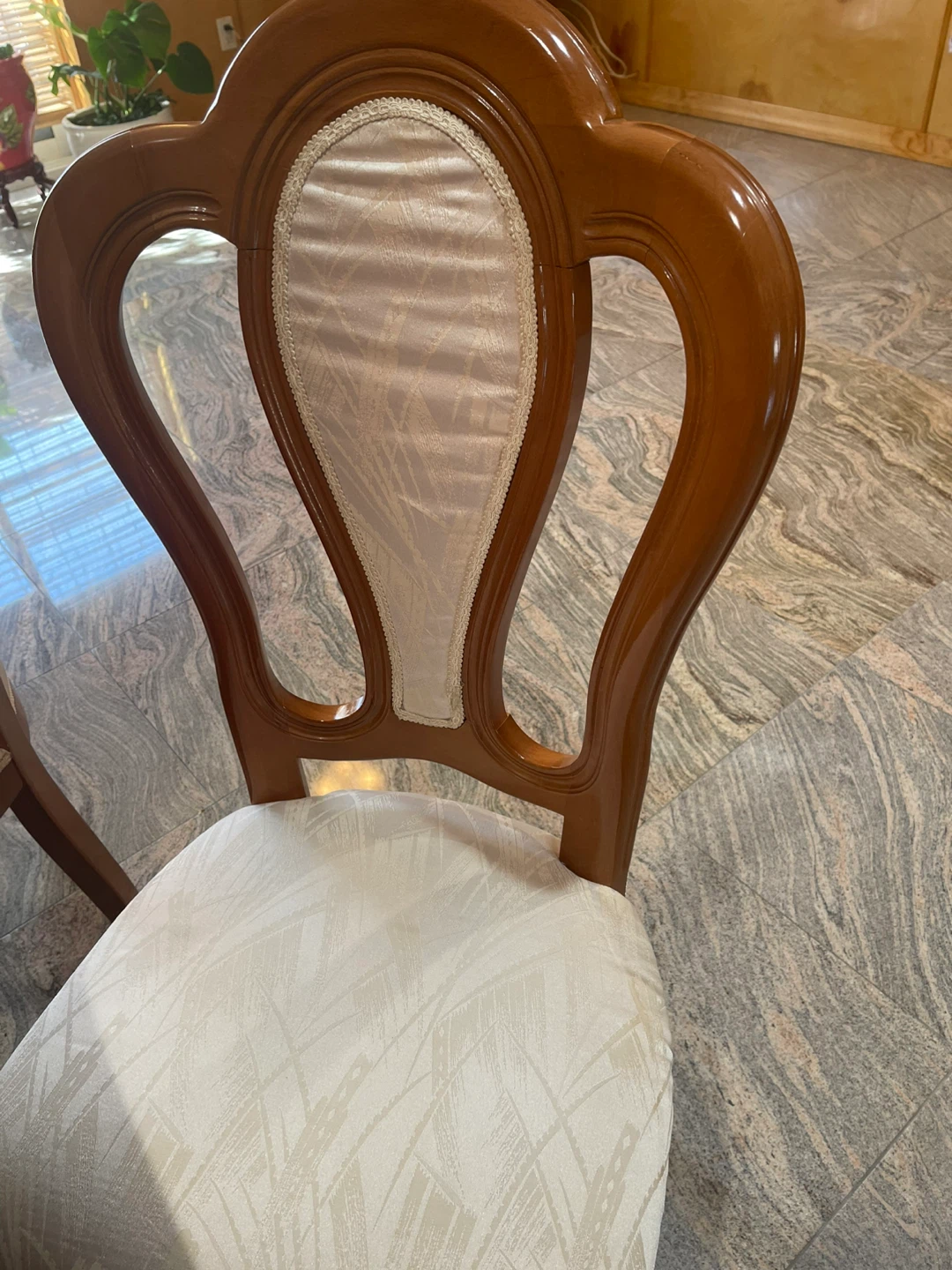 Dining Italian set of table and 6 chairs with extention - photo 5