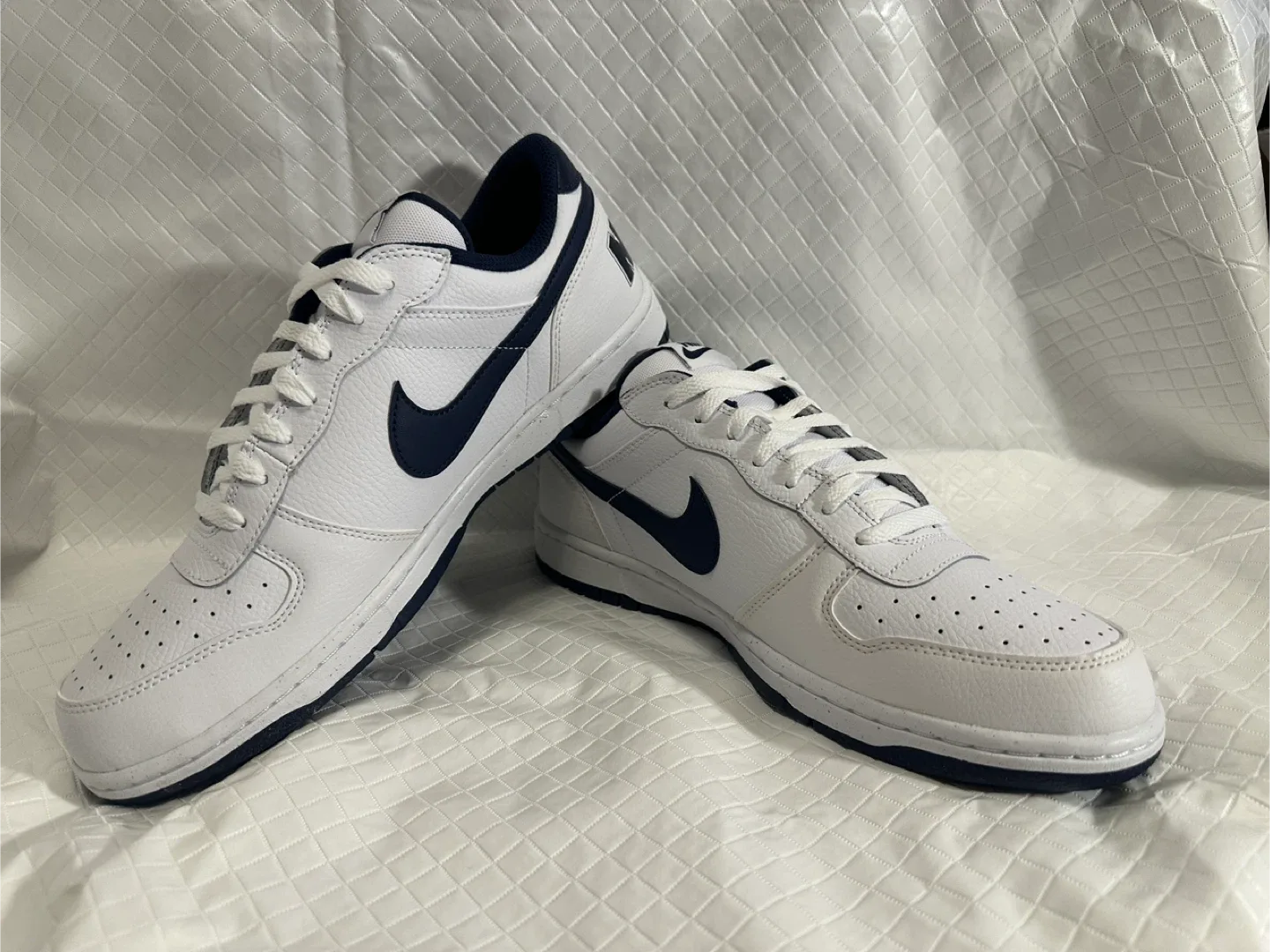 Nike Court Vision Low White & Navy size 12 image indicator(4)