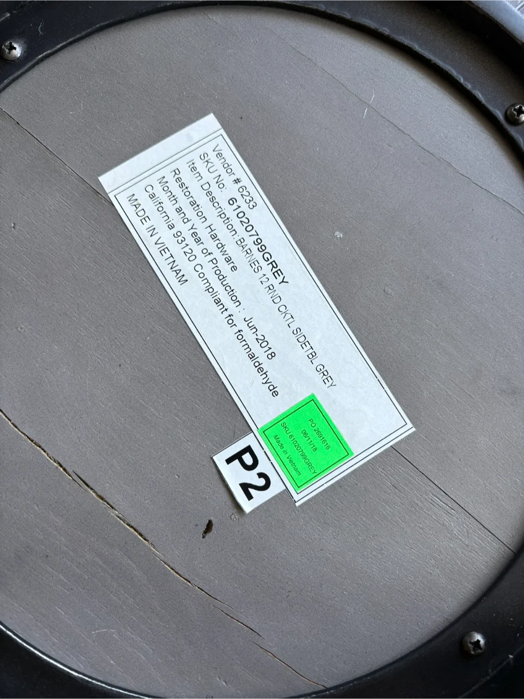 Side table image indicator(8)