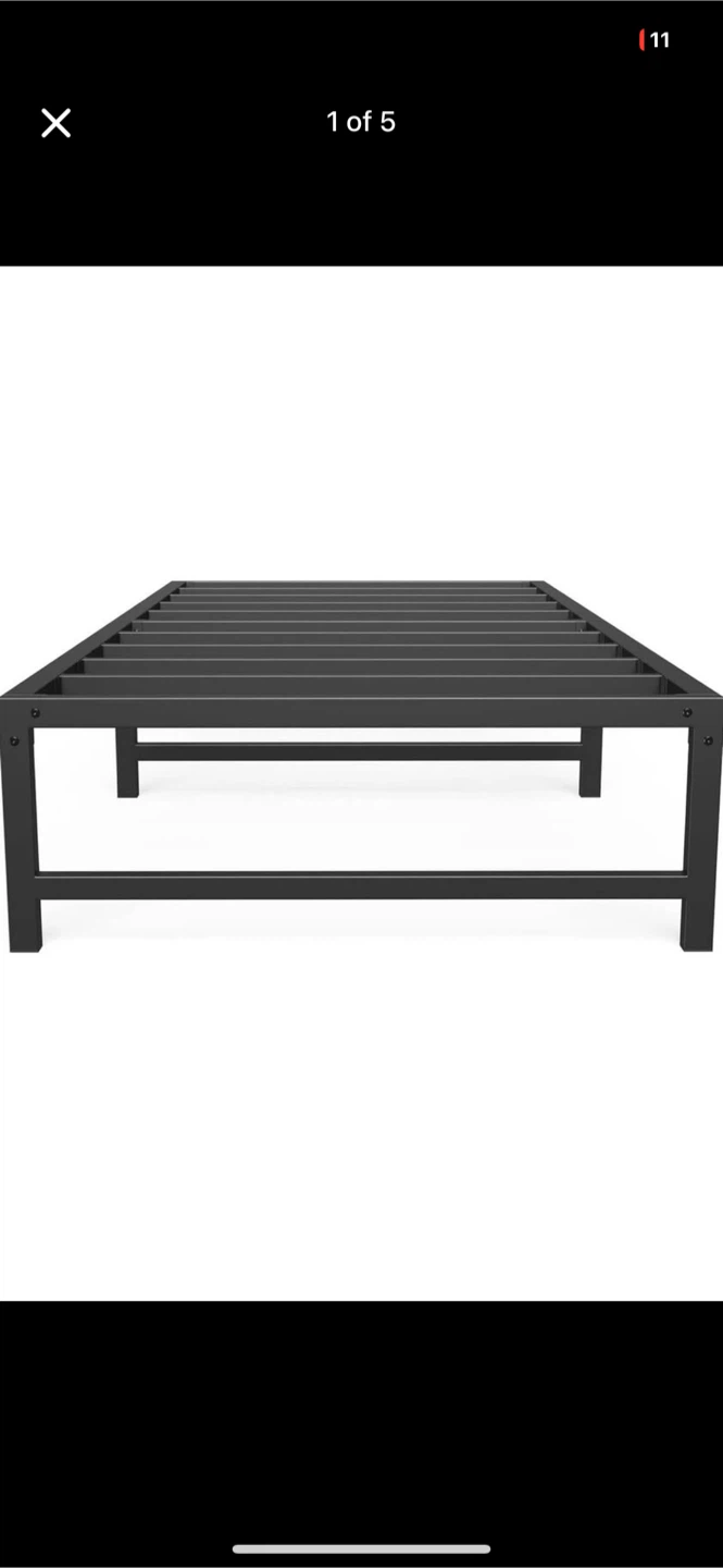 Mr. Ironstone Bed Frame - Heavy Duty Steel - photo 5