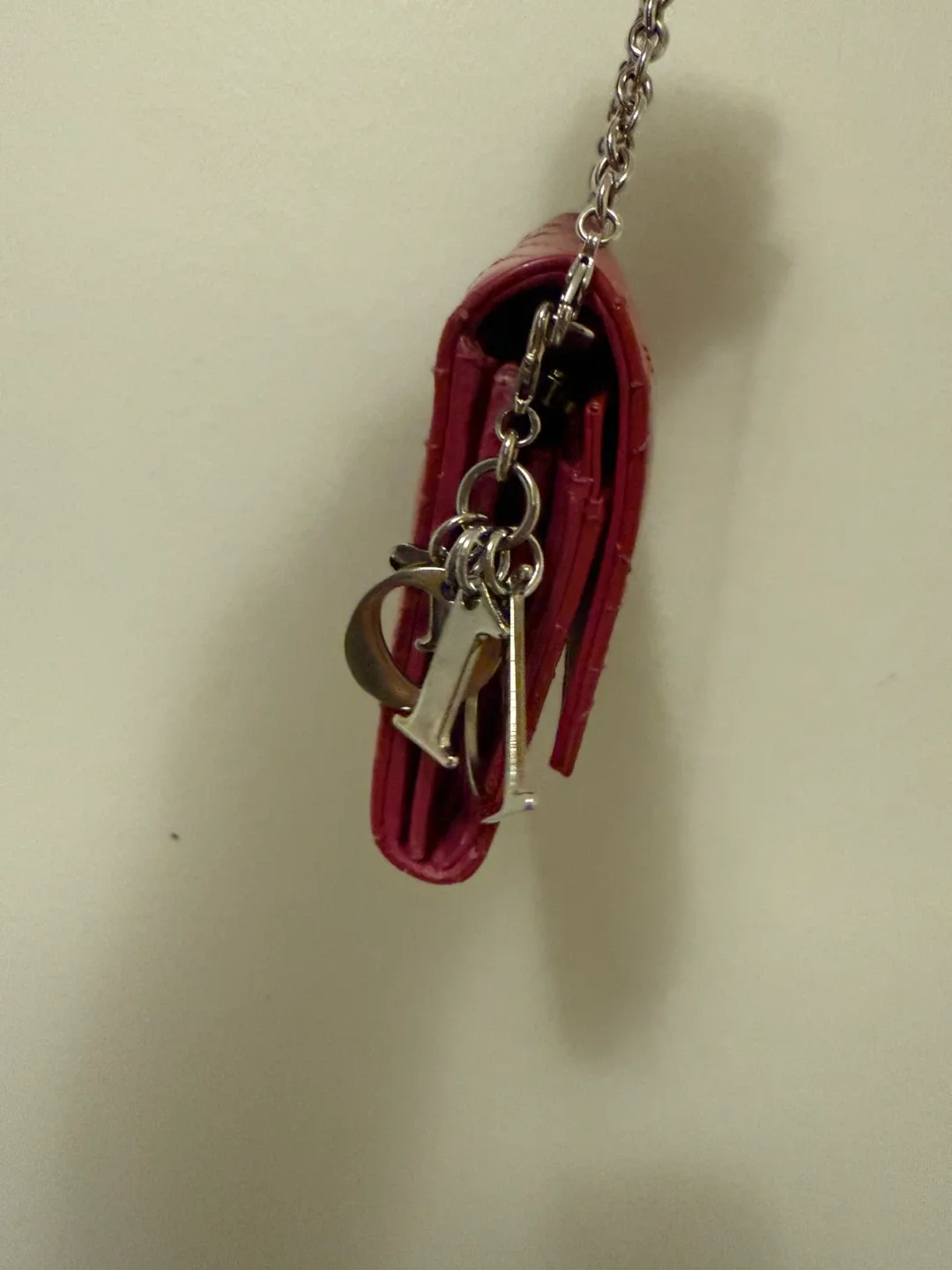 Christian Dior pink Wallet on Chain image indicator(4)