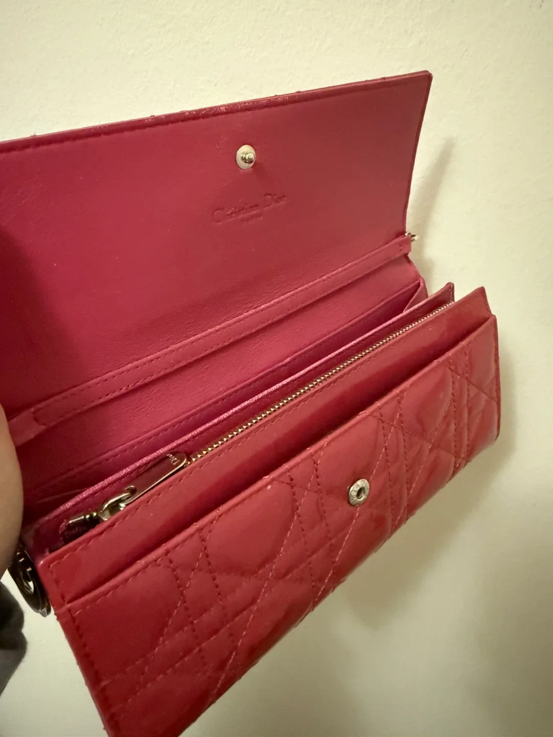 Christian Dior pink Wallet on Chain image indicator(3)
