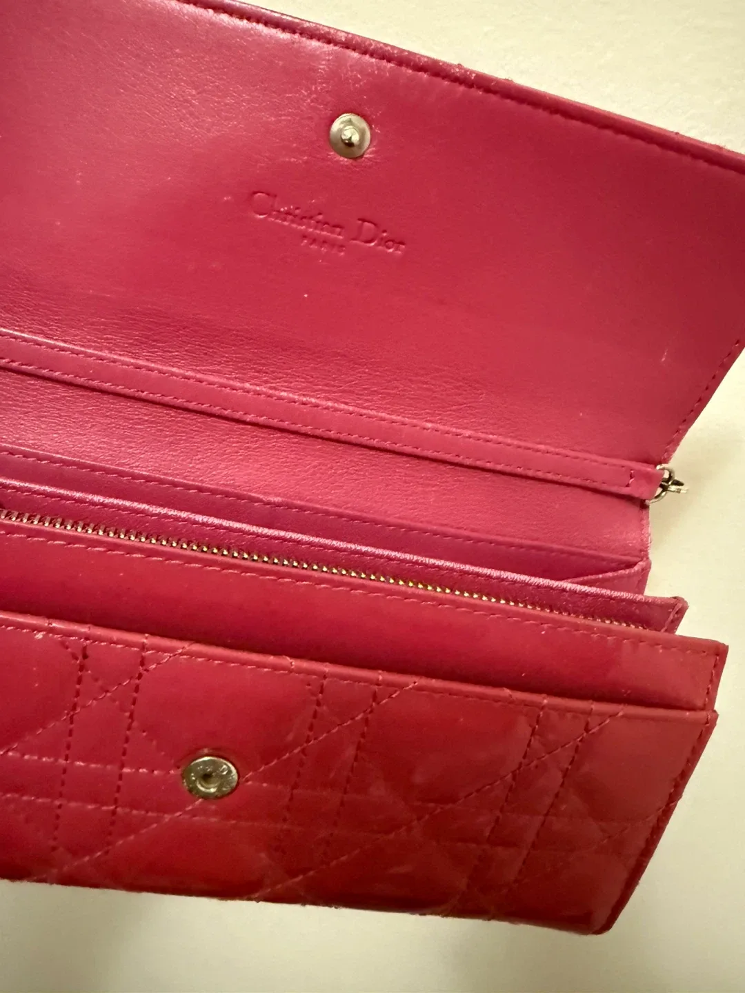 Christian Dior pink Wallet on Chain image indicator(10)