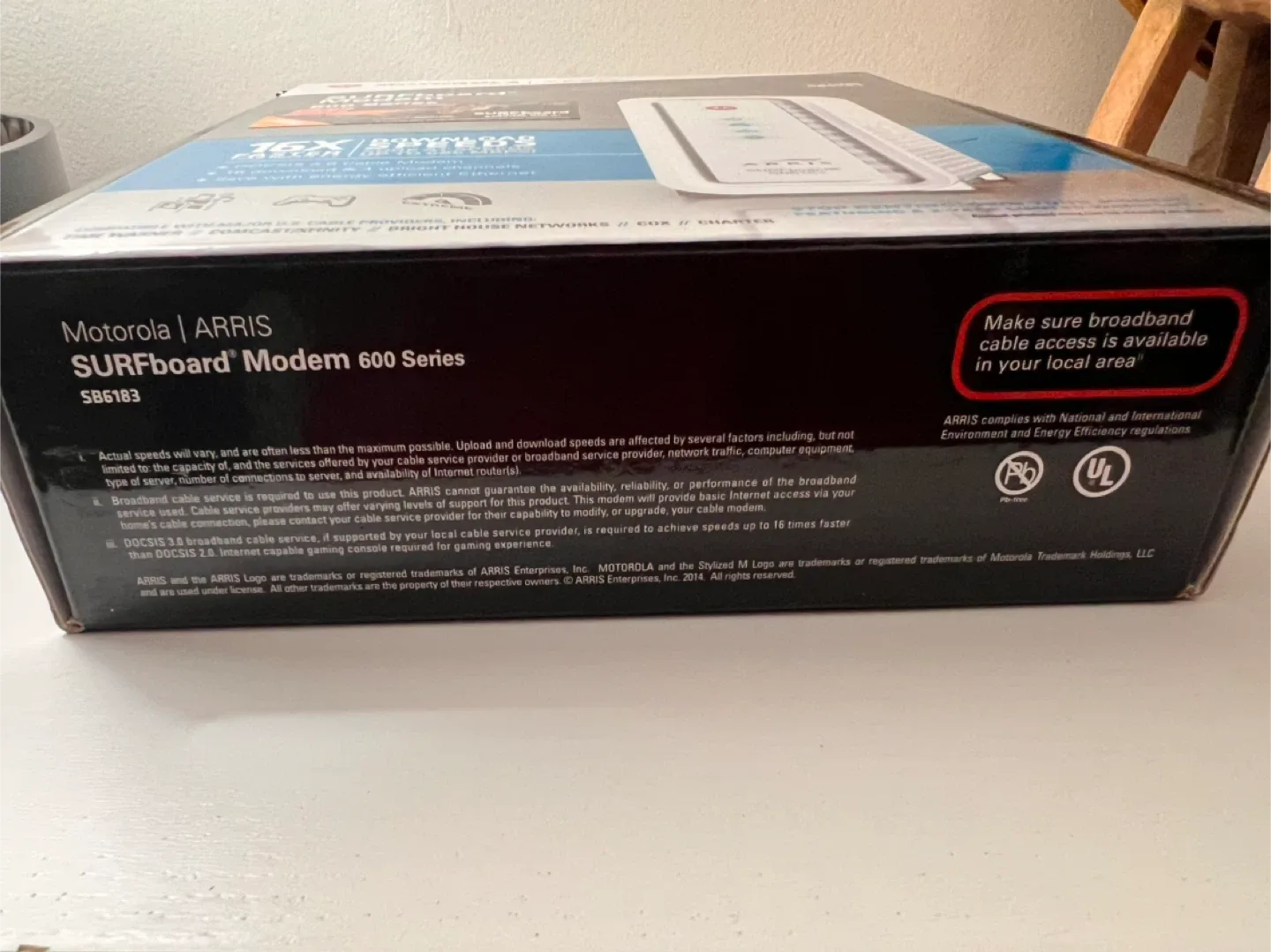 Motorola ARRIS SURFboard SB6183 Modem image indicator(5)