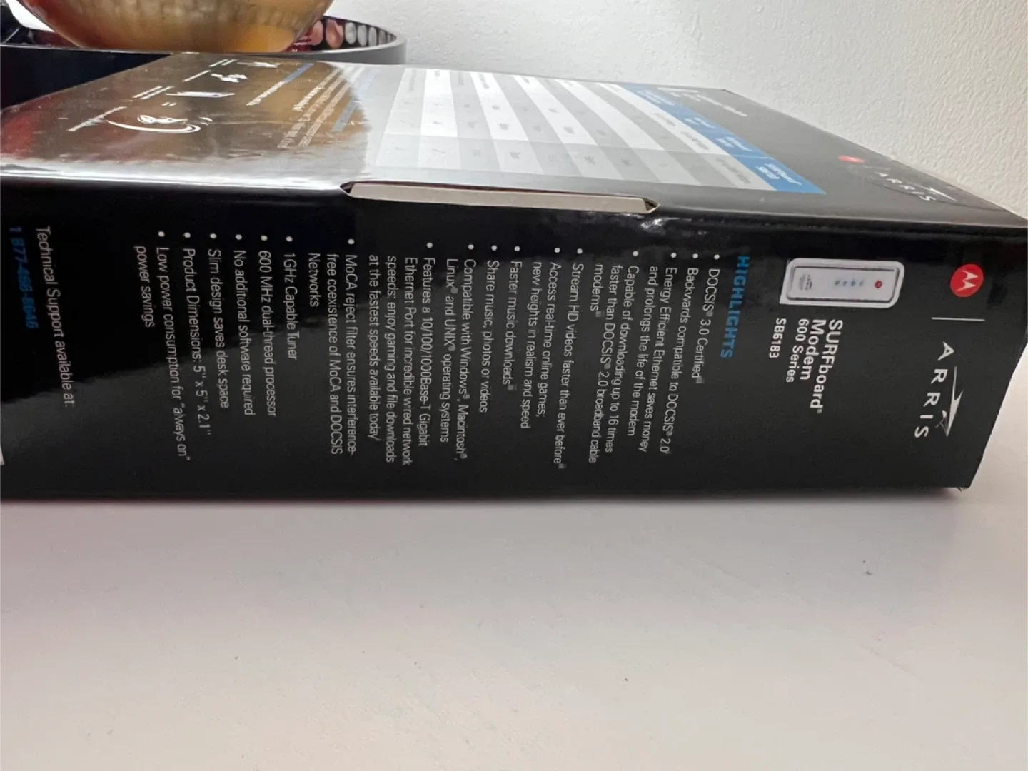 Motorola ARRIS SURFboard SB6183 Modem image indicator(7)