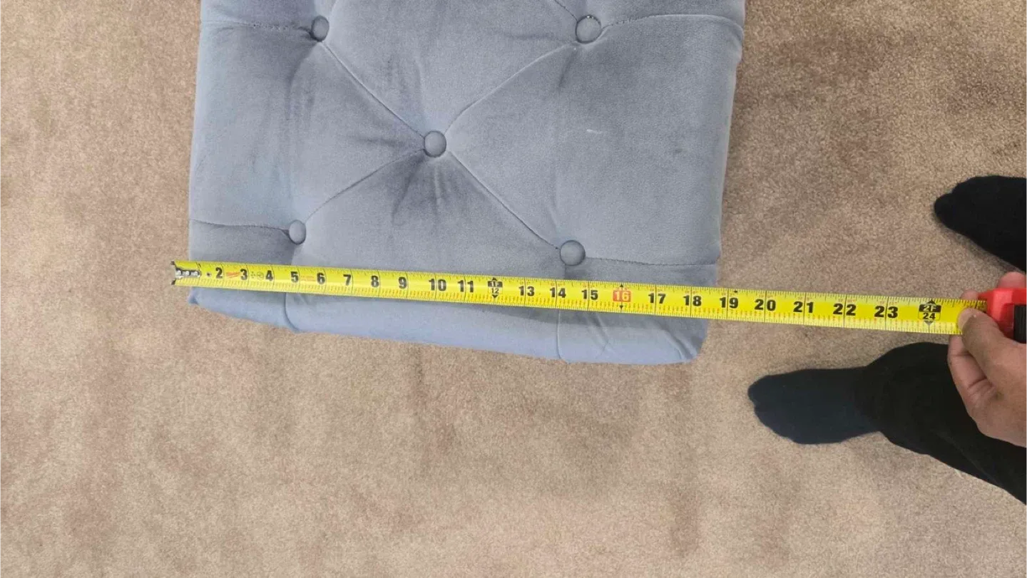 Velvet Ottoman Bench image indicator(5)