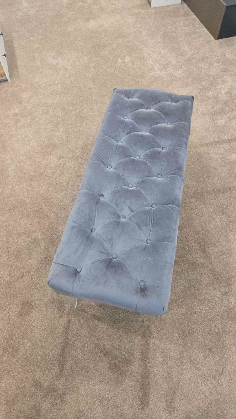 Velvet Ottoman Bench image indicator(3)