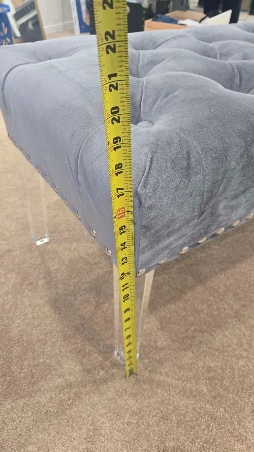 Velvet Ottoman Bench image indicator(6)