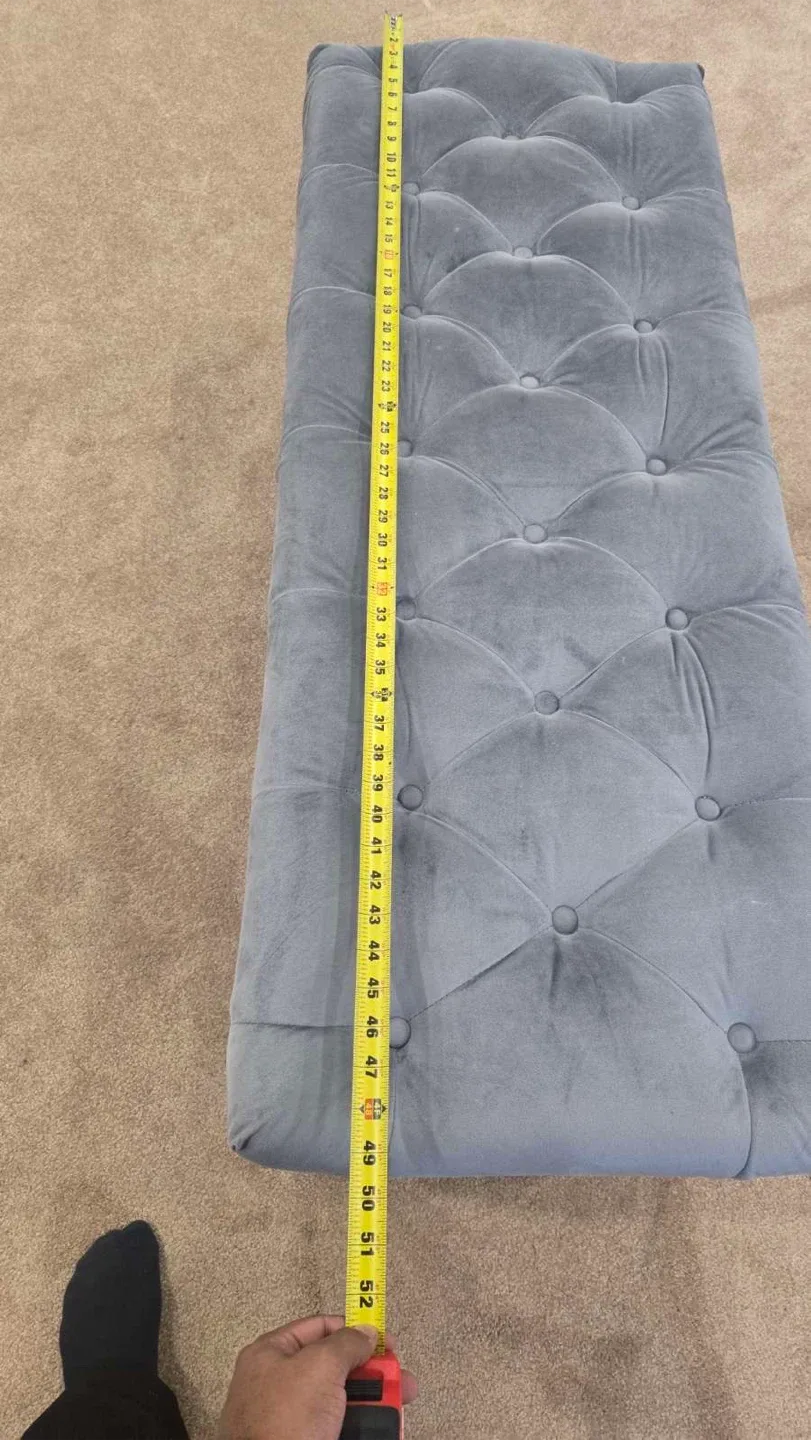 Velvet Ottoman Bench image indicator(4)