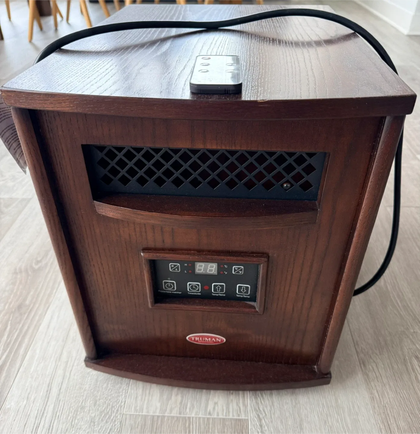 $20 Truman Infrared Heater with Remote