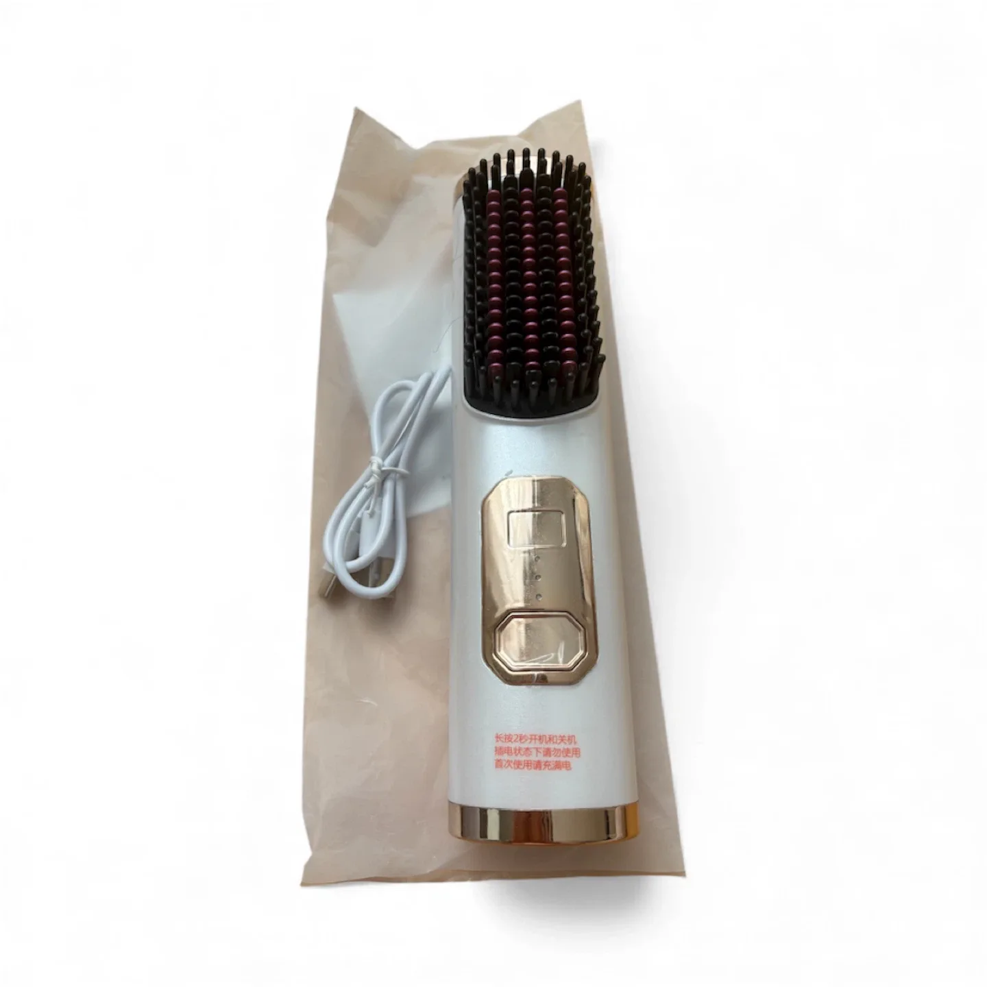 New premium Hair Straightening Brush image indicator(2)