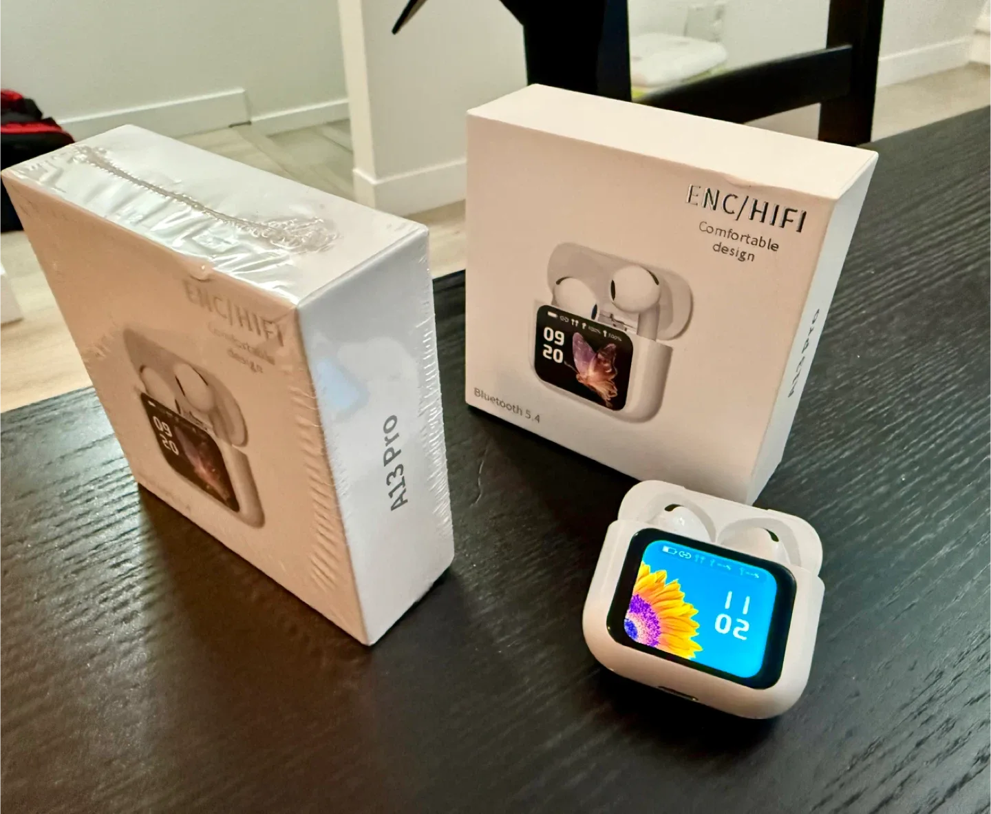 New A13 Pro ENC/HIFI Wireless Earbuds image indicator(4)