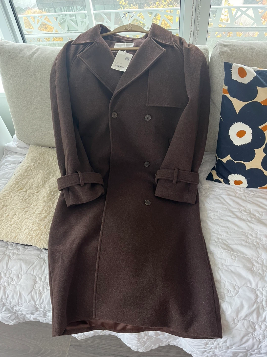 Oak + Fort Wool Blend Coat