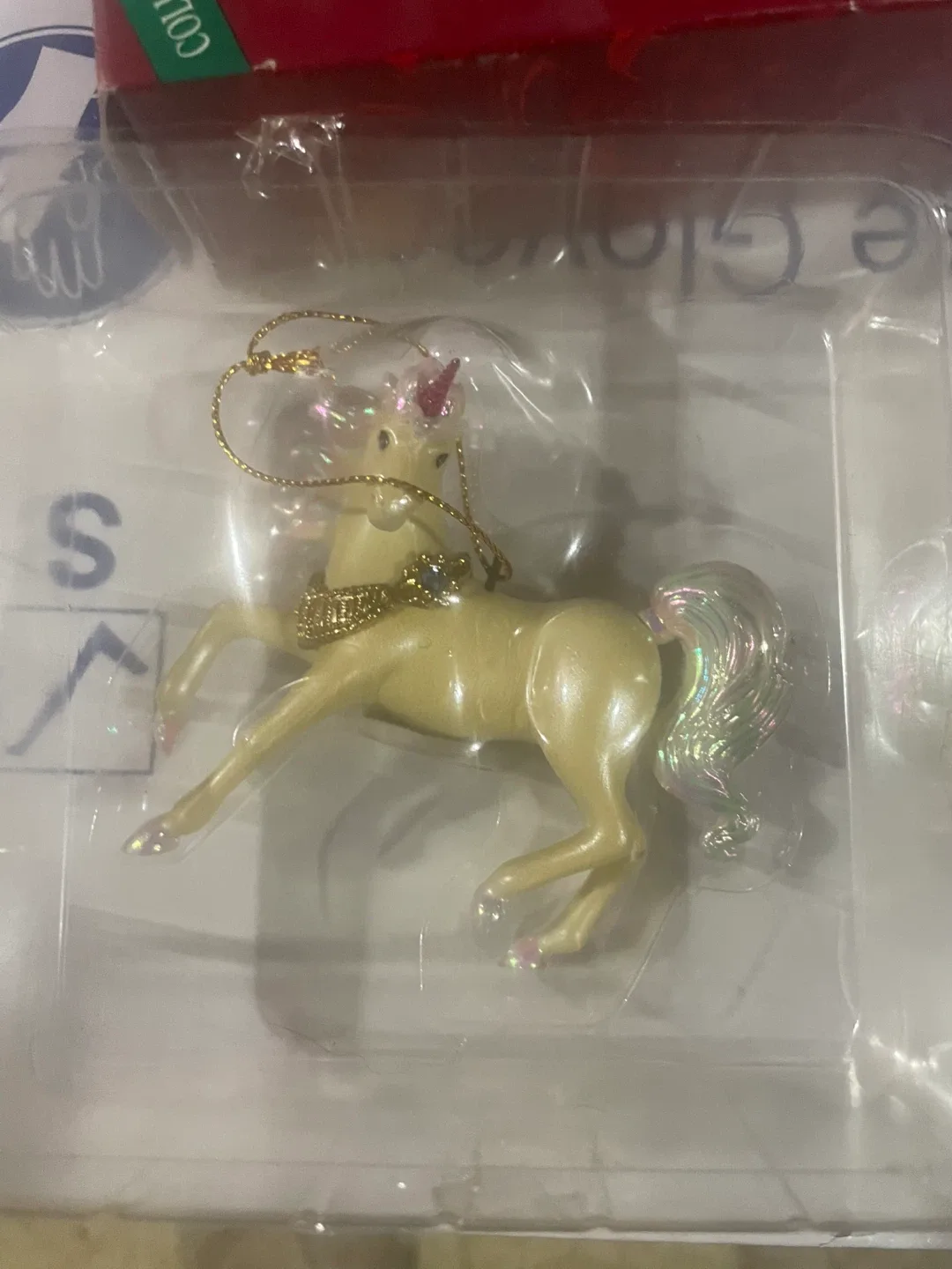 Forget Me Not Unicorn Ornament - Holiday Fancy image indicator(2)