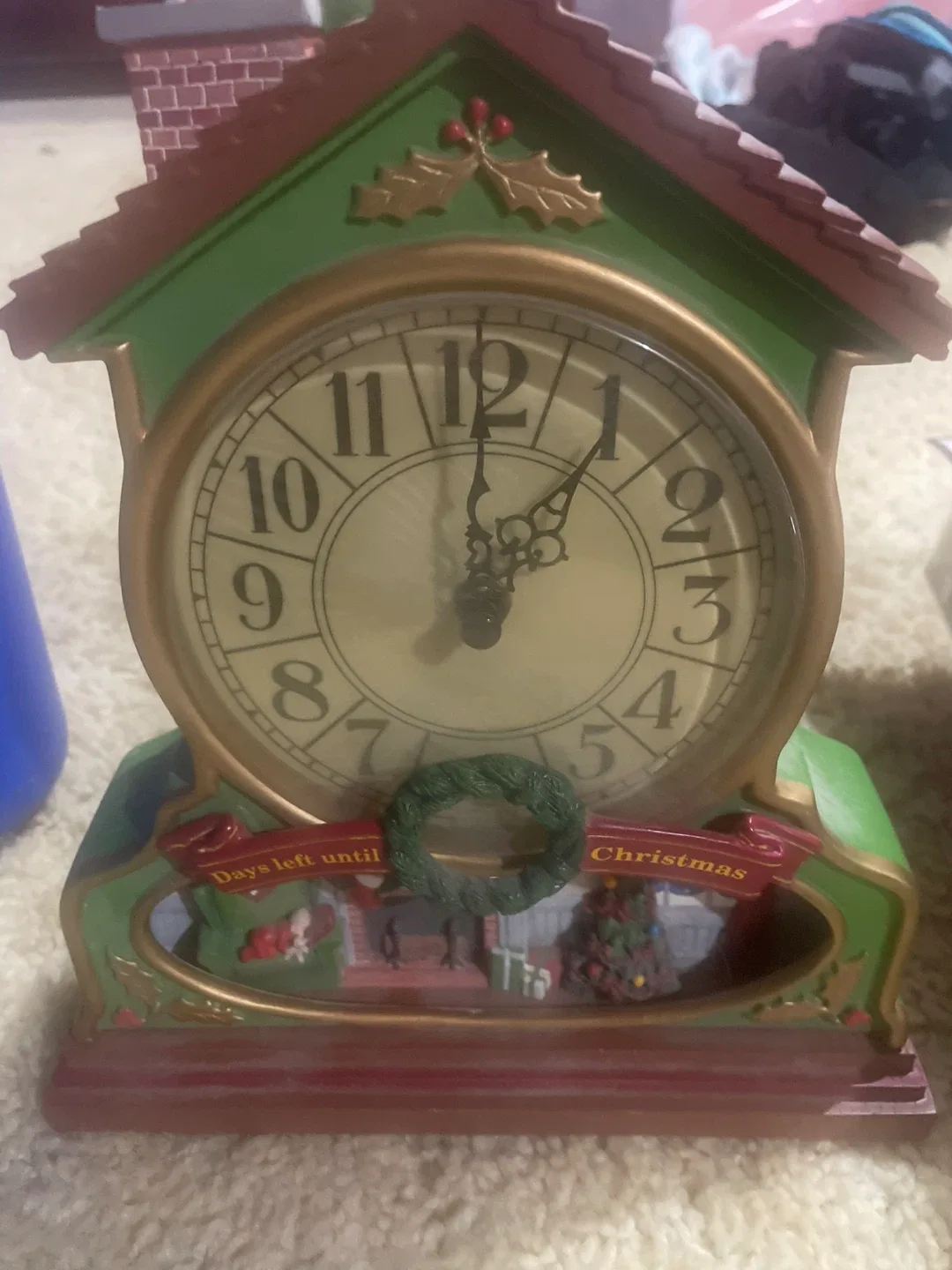 Avon Collectable Christmas Countdown Clock image indicator(3)