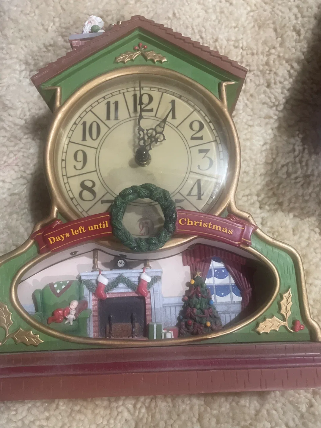 Avon Collectable Christmas Countdown Clock