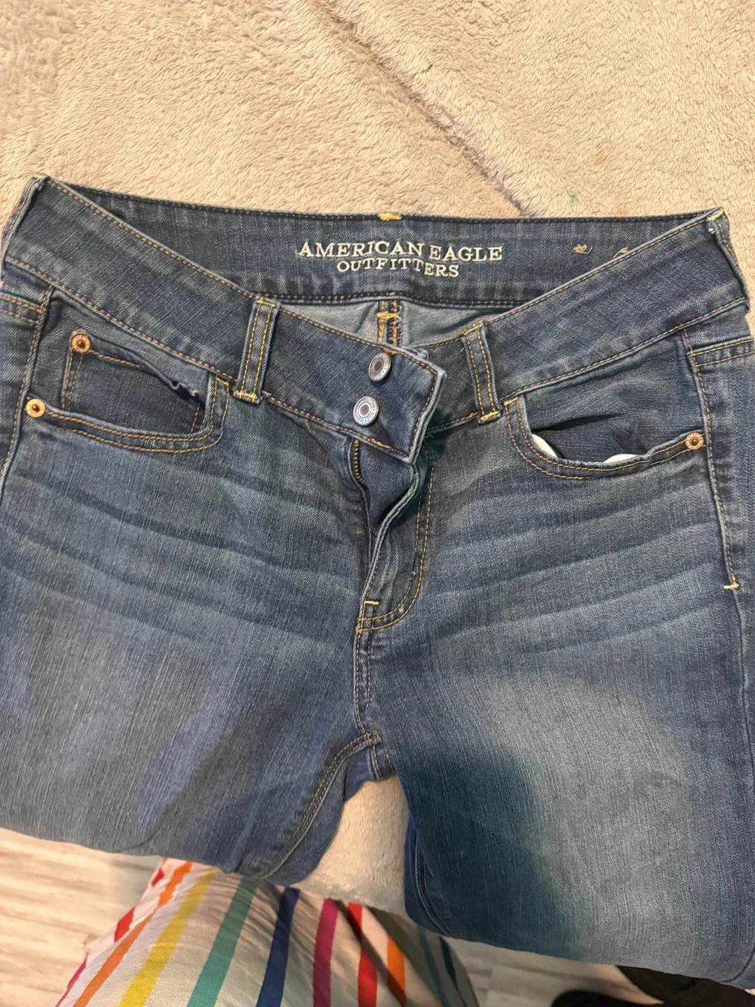 American Eagle Artist Super Stretch Jeans - Size 10 image indicator(2)