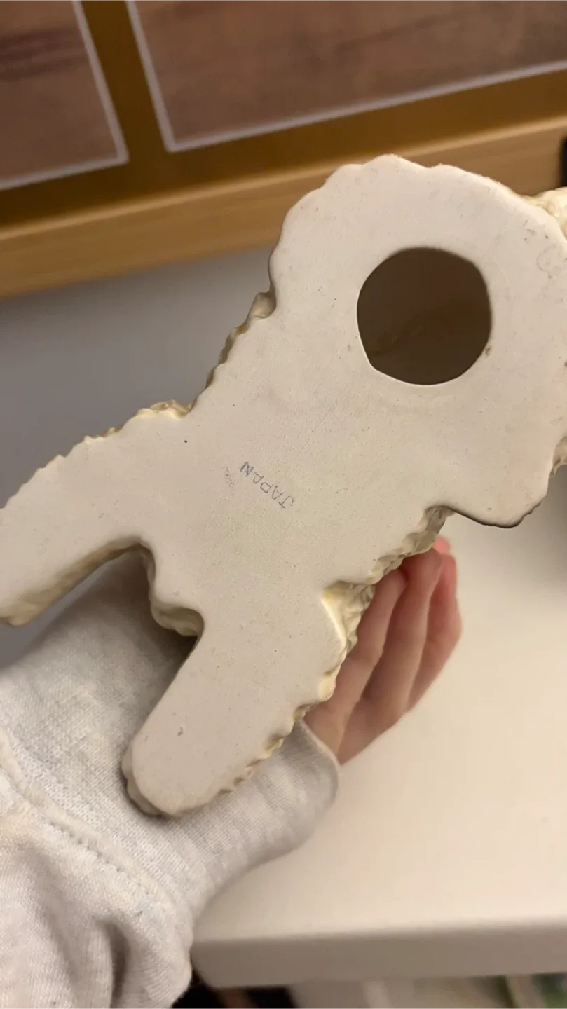 Vintage Ceramic Dog Figurine Made in Japan image indicator(3)