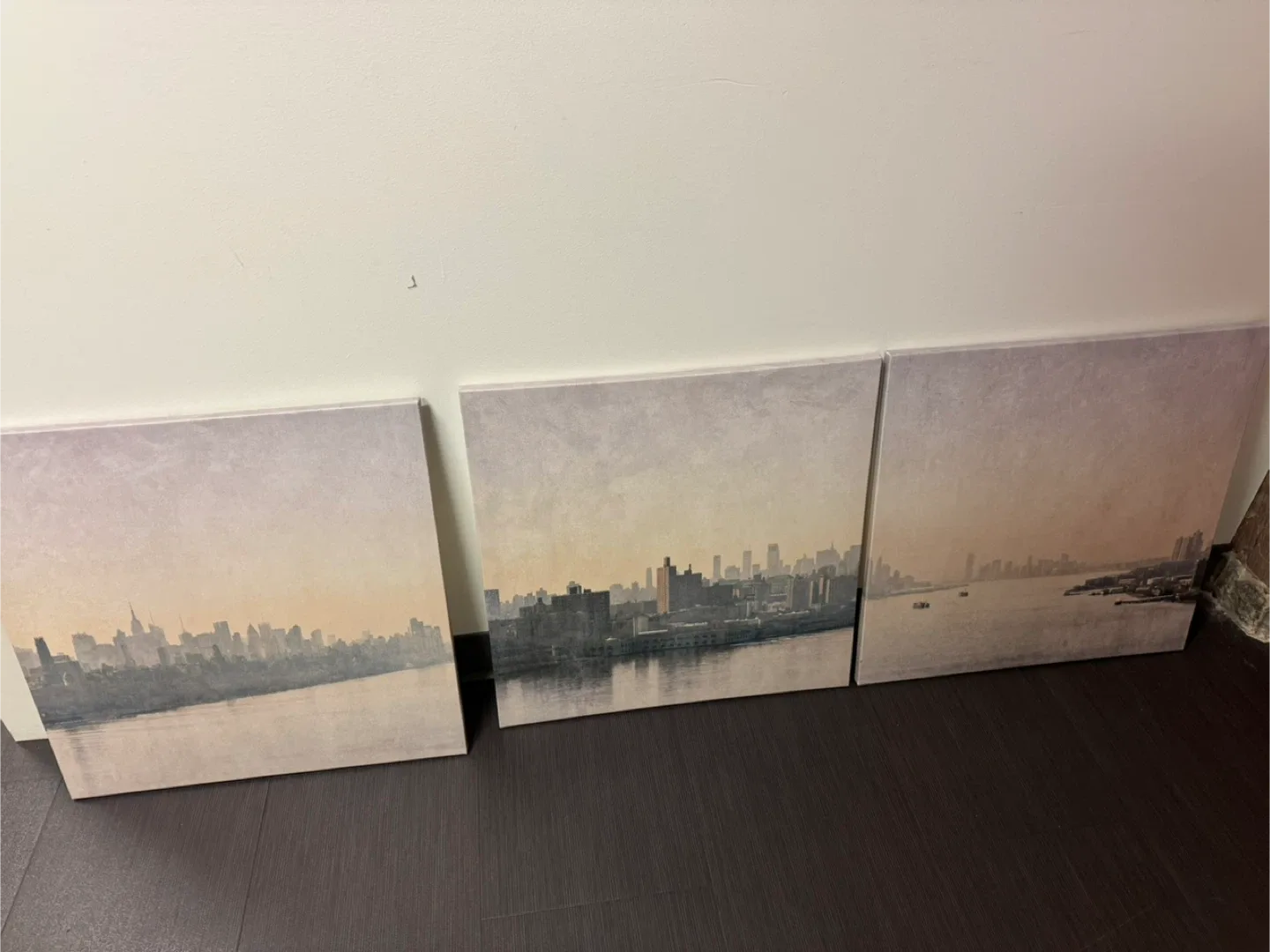 3-Piece Cityscape Canvas Art Set