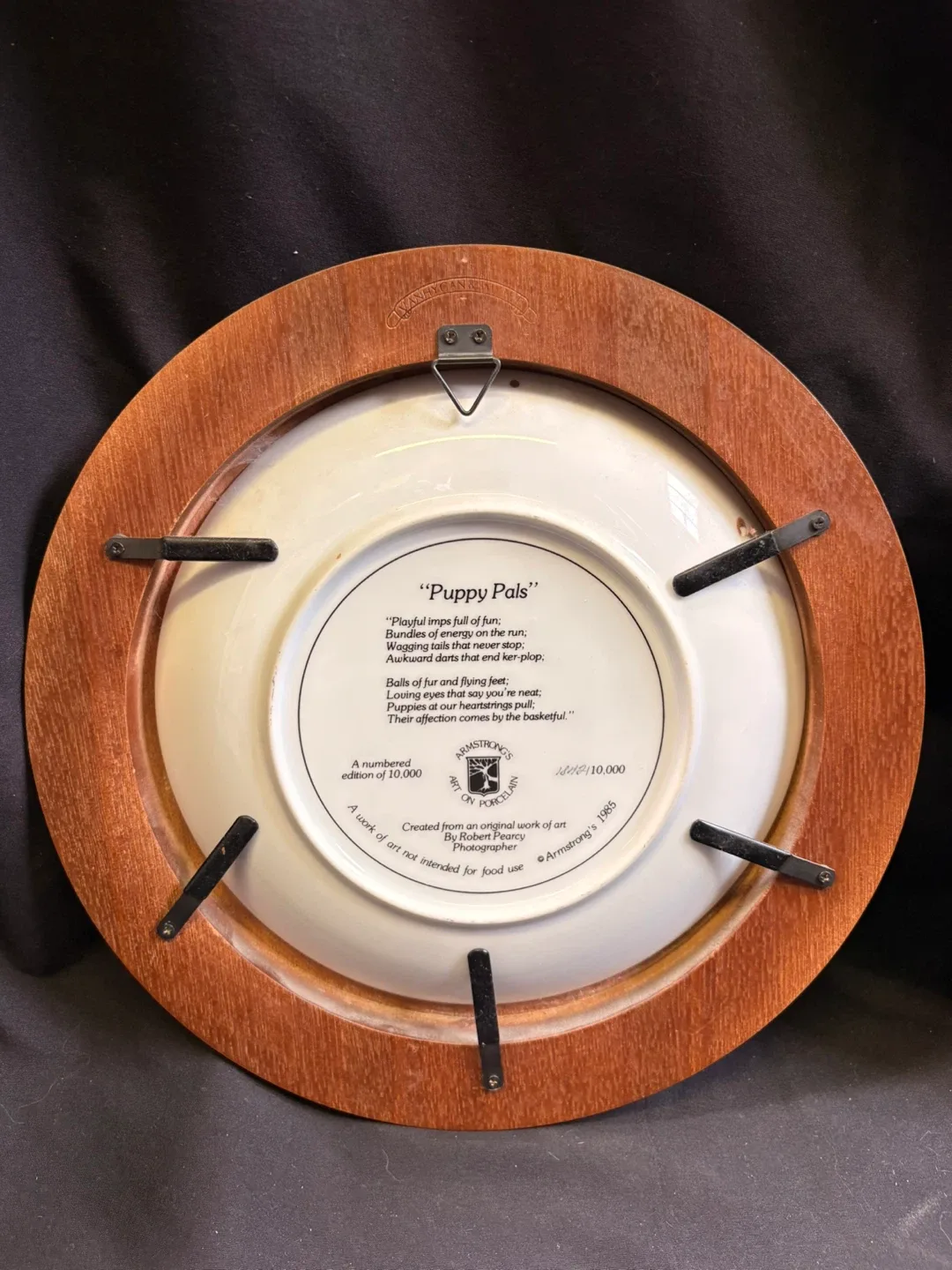 Armstrong's 'Puppy Pals' Collector Plates (Set of 3) image indicator(5)