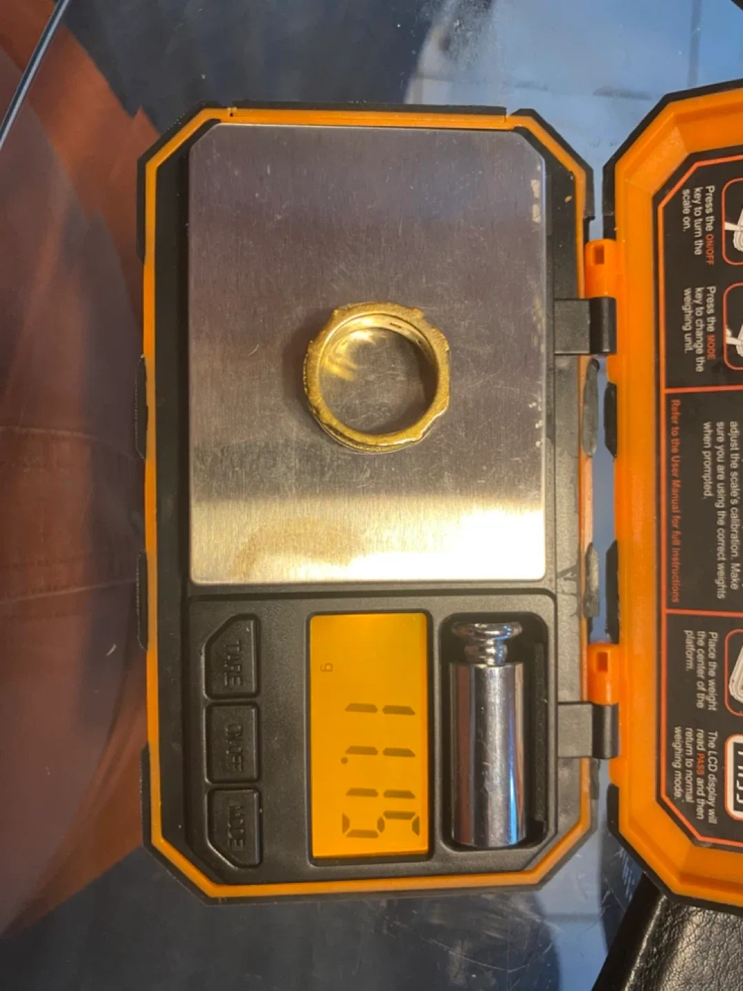 Gold 14K Ring - Size 8 - 11.15g image indicator(4)