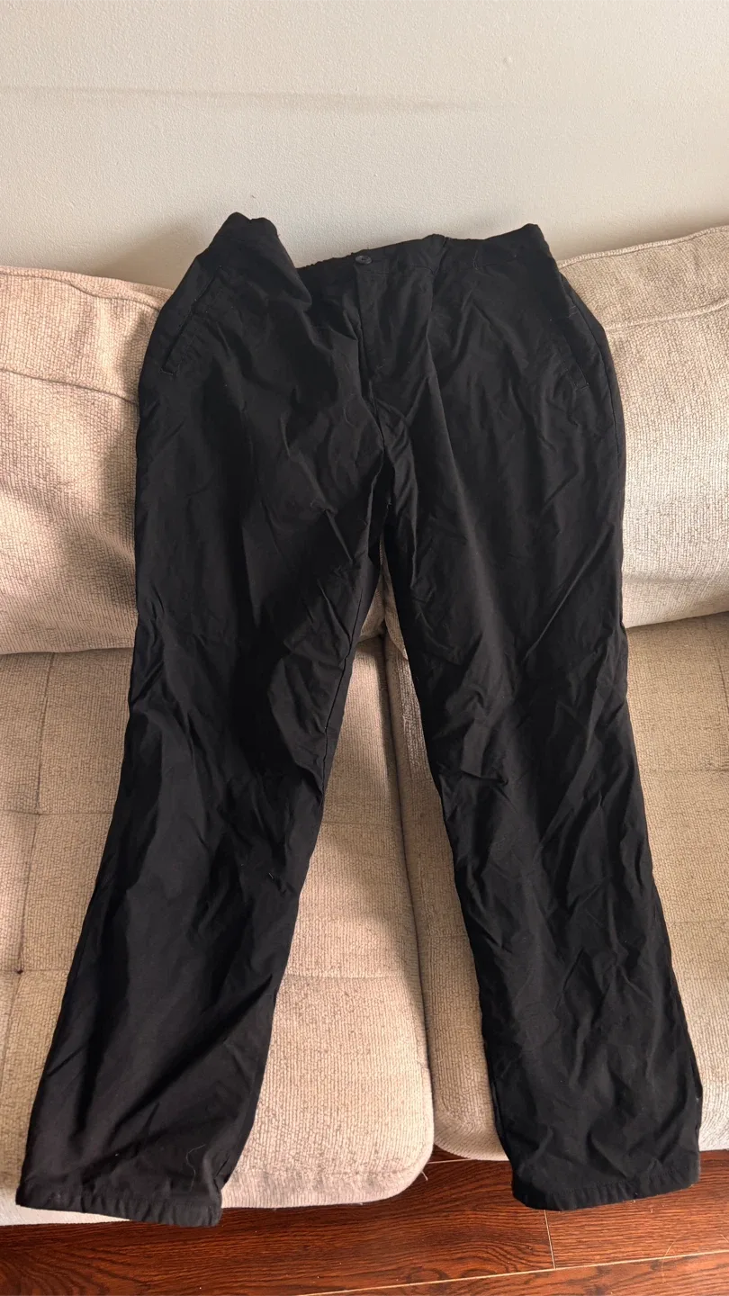 Winter Black Fleece Pants image indicator(2)