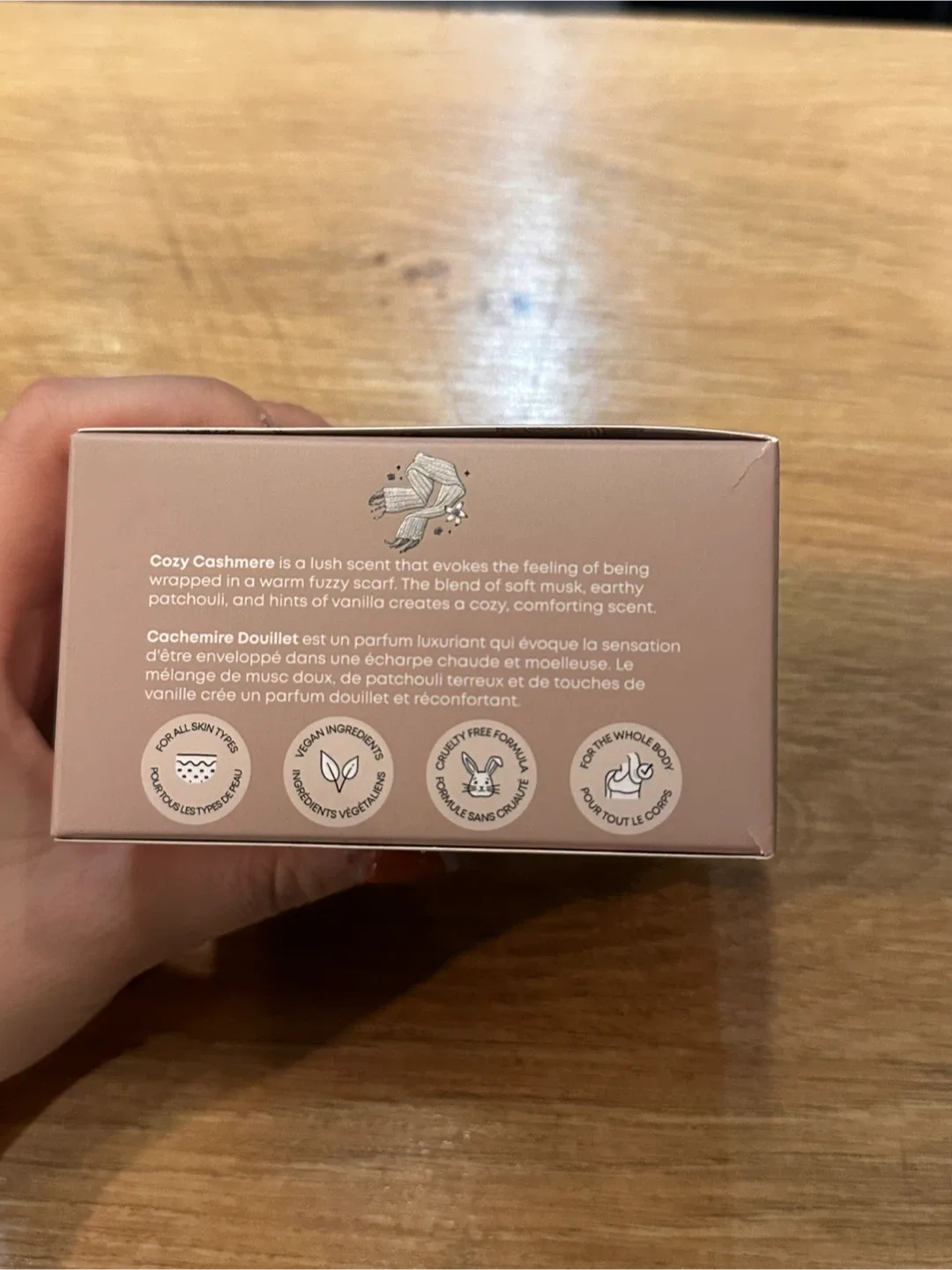 Bushbalm Ingrown Hair Exfoliating Scrub - Cozy Cashmere image indicator(4)