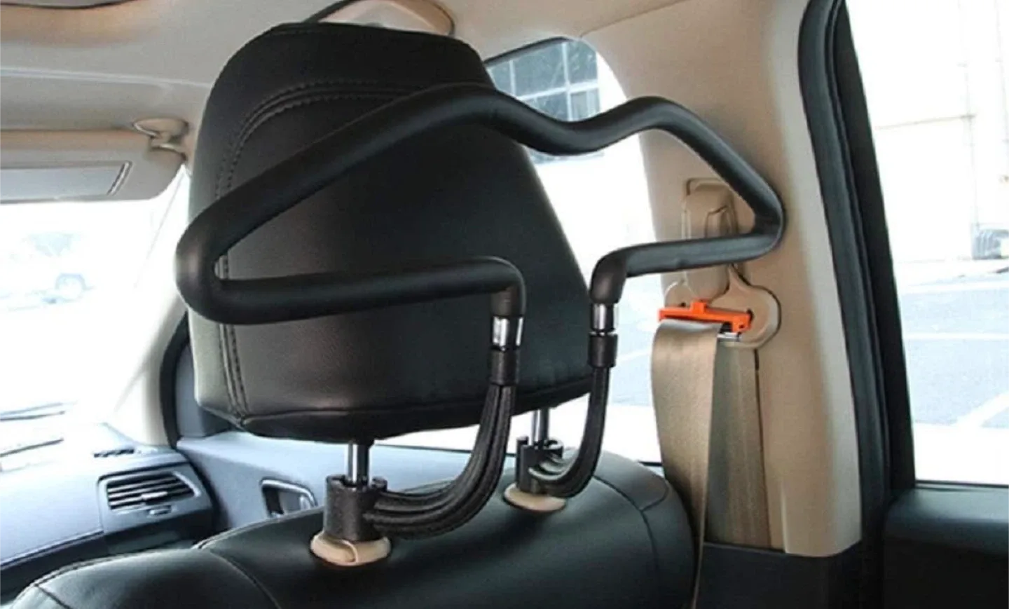 NEW Car Seat Headrest Coat Hanger Rack image indicator(6)