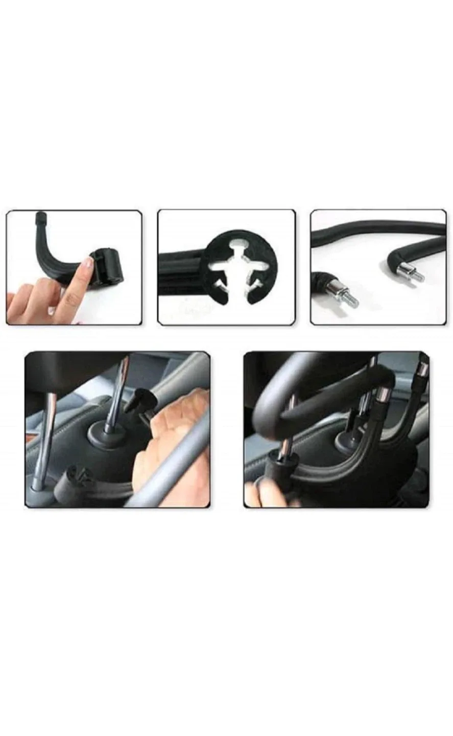 NEW Car Seat Headrest Coat Hanger Rack image indicator(4)