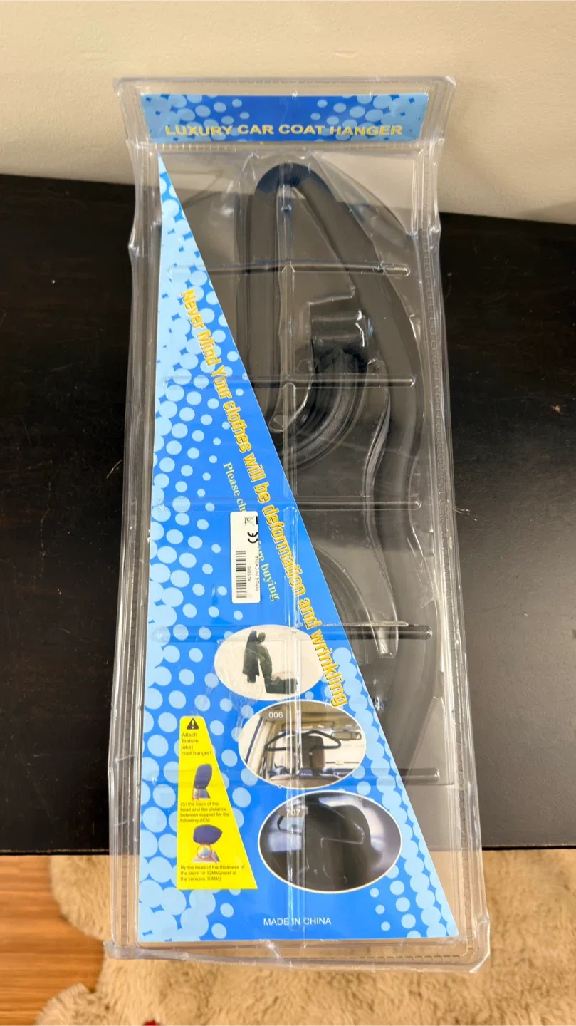 NEW Car Seat Headrest Coat Hanger Rack image indicator(9)