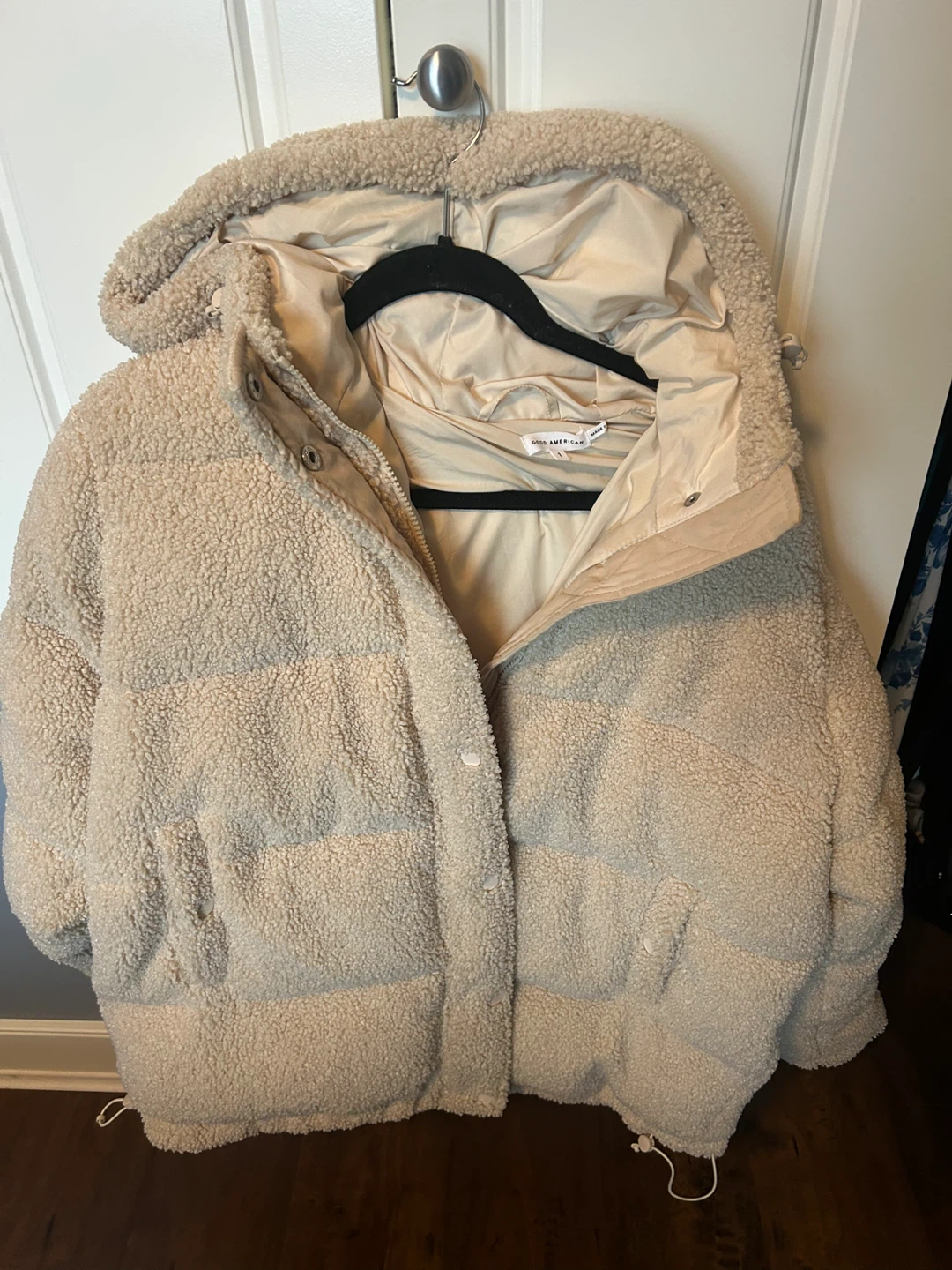 Good American Sherpa Coat