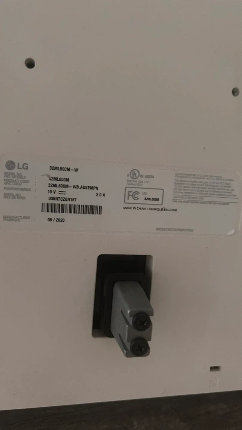 LG 32ML600M-W 32" Monitor image indicator(2)