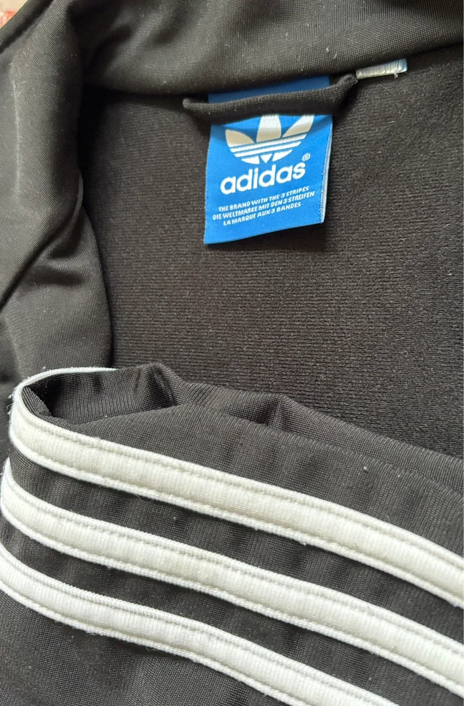 Adidas Black Track Jacket image indicator(2)